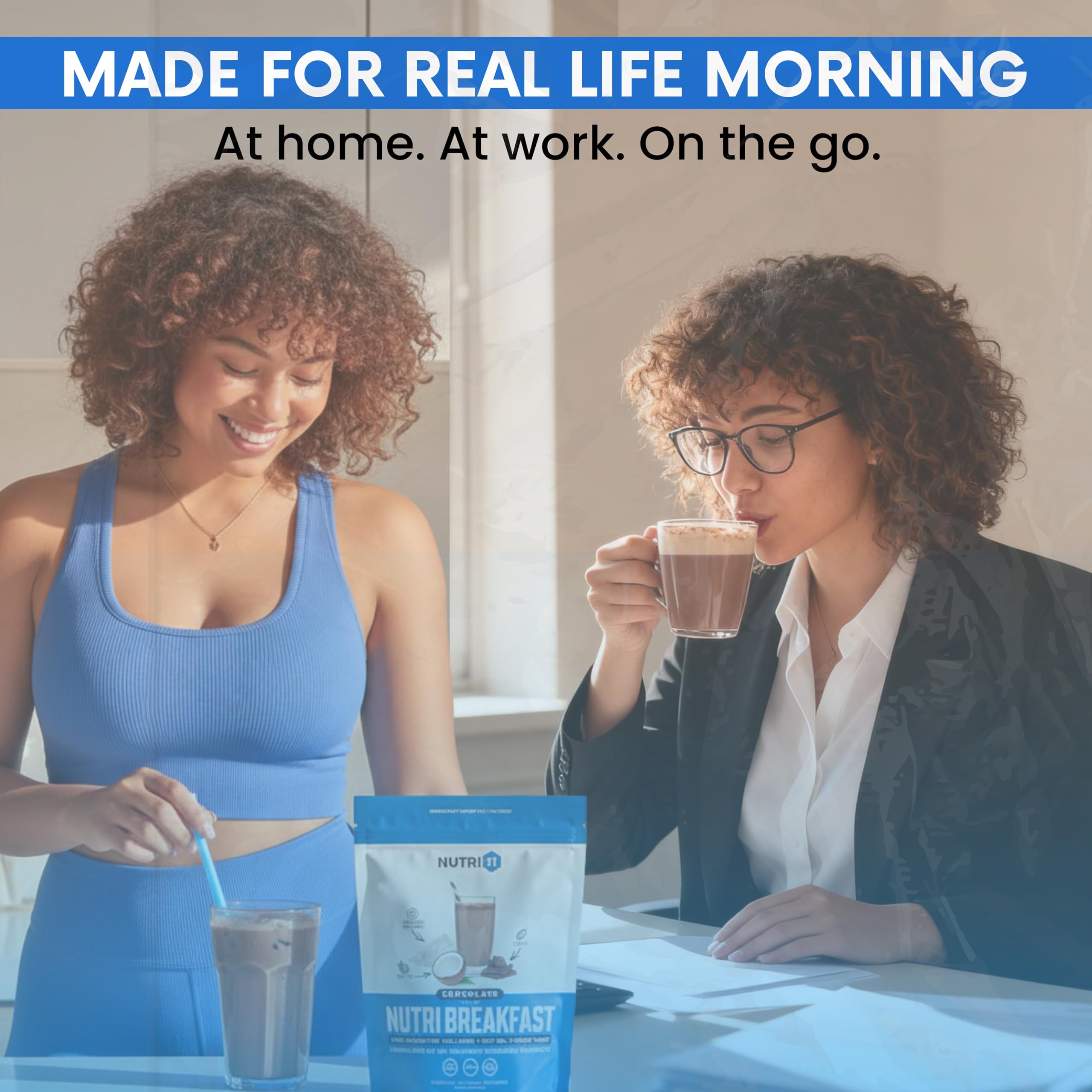 Nutri11 NutriBreakfast by Nutrillermo/Keto Protein Collagen Powder with MCT Oil/MCT Oil Powder/Keto Collagen Peptides with Grass-Fed Bovine Nutri11 uk supplements