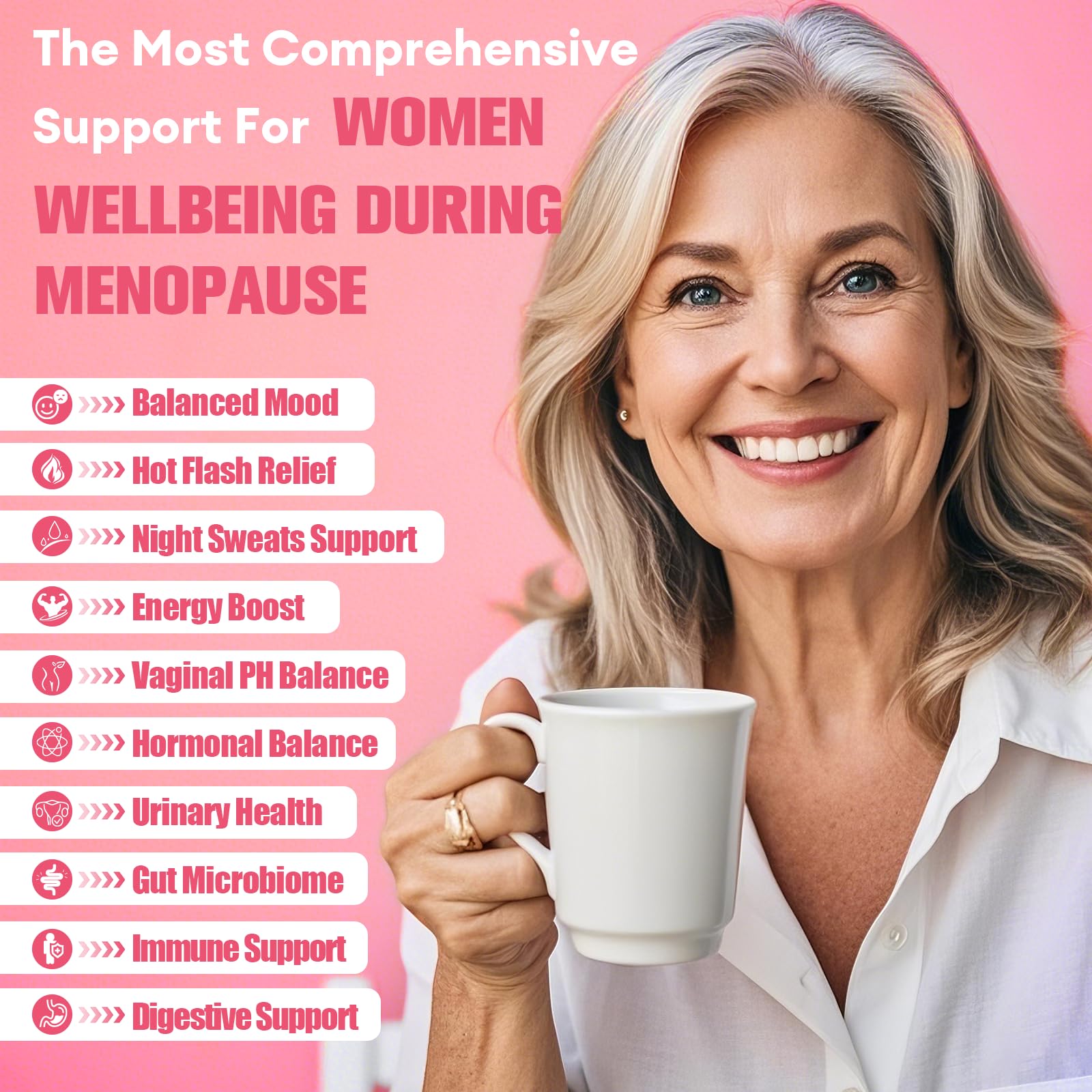 40-in-1 Menopause Supplements for Women, Multibenefit & Complete Black Cohosh for Hot Flashes, Night Sweats & Hormone Balance, w/ Probiotics, DIM, Vitex, Dong Quai, Red Clover and More, 120 Vegan Caps Totaria uk supplements