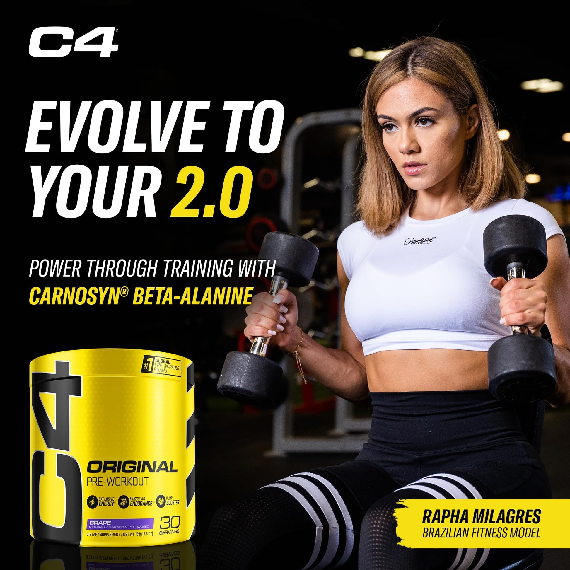 Cellucor C4 Original Pre Workout Powder Grape Sugar Free Preworkout Energy Cellucor uk supplements