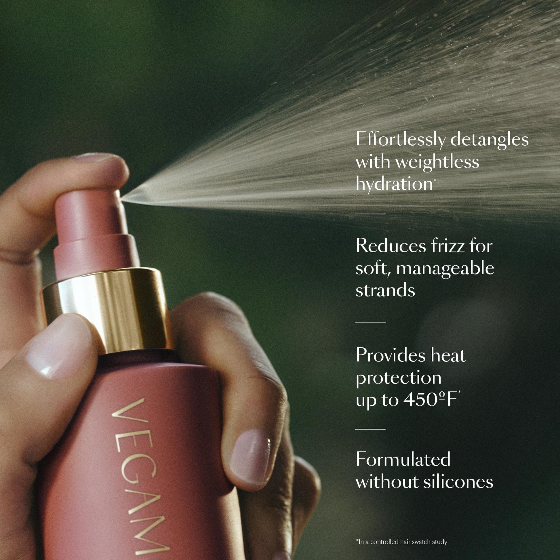 VEGAMOUR HYDR-8 Leave-In Conditioner, for Deep Hydration & Heat Protection, with Vegan Keratin, for Soft, Silky, Frizz Free Hair, 5 fl oz VEGAMOUR uk supplements