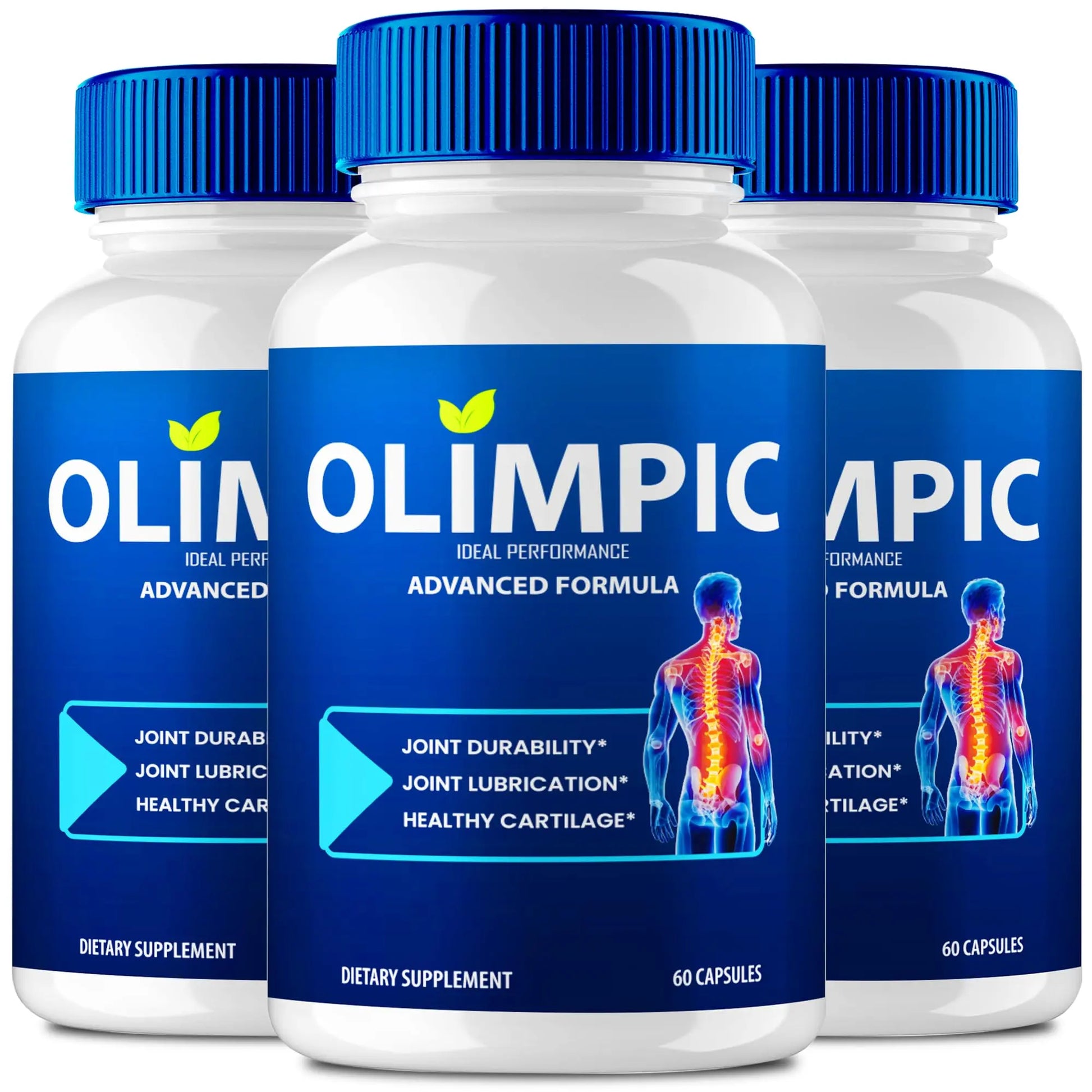 Olimpic Capsules, Advanced Joint Support Supplement Pills for Mobility and Comfort - Maximum Strength, Official Olim Pic Joint Support All Natural Formula, Premium Olim-Pic Reviews (3 Pack) IDEAL PERFORMANCE uk supplements