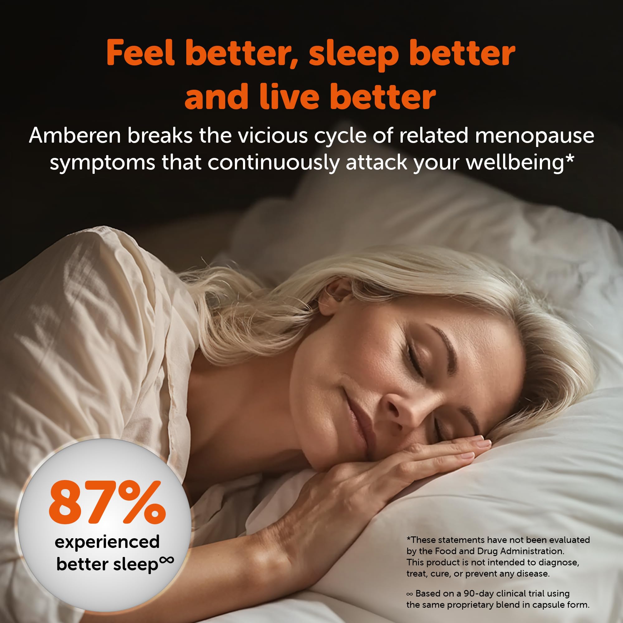 Amberen Menopause Supplement for Women, 60 Gummies, Clinically Proven, Helps Support Hormone Balance, Helps Relieve 12 Menopause Symptoms: Hot Flashes, Night Sweats, Mood Swings and More Amberen uk supplements