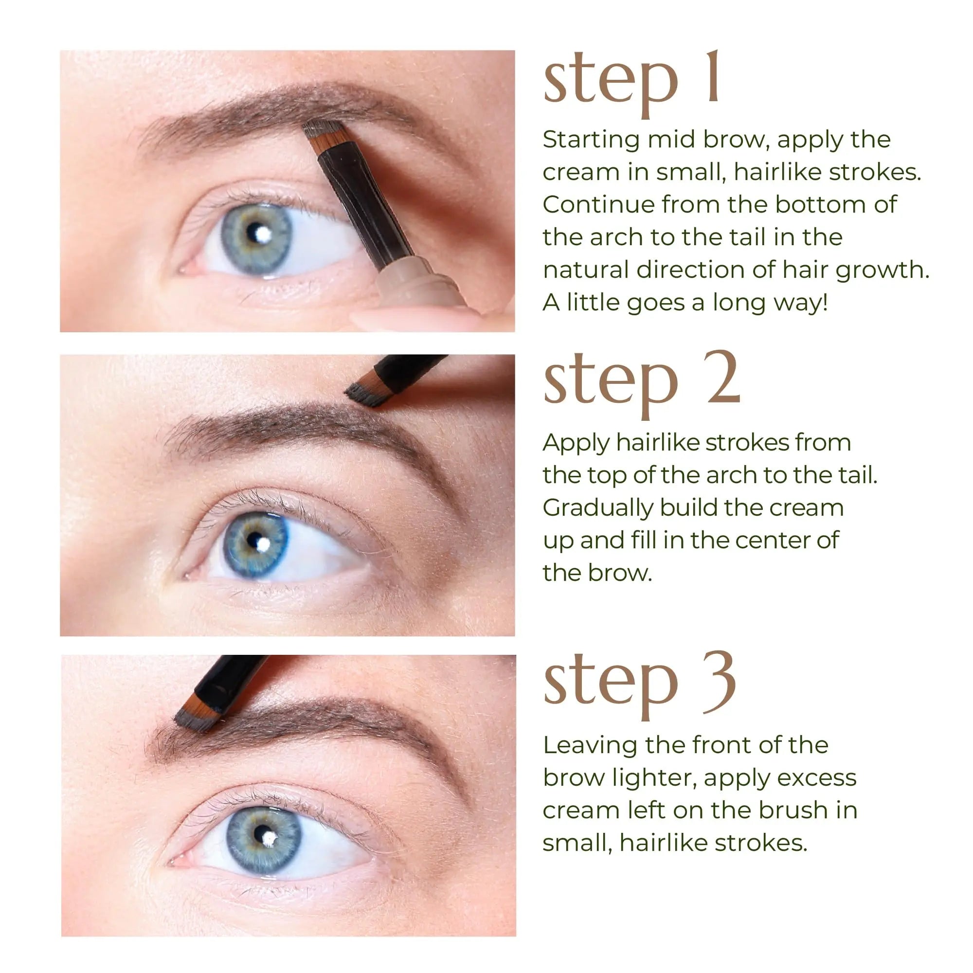 Chella Eyebrow Cream, Marvelous Medium Brown - Vegan, Cruelty Free, Paraben Free, Gluten Free Eyebrow Pomade Makeup - Long Wearing, Velvet Consistency, Water Proof Chella uk supplements