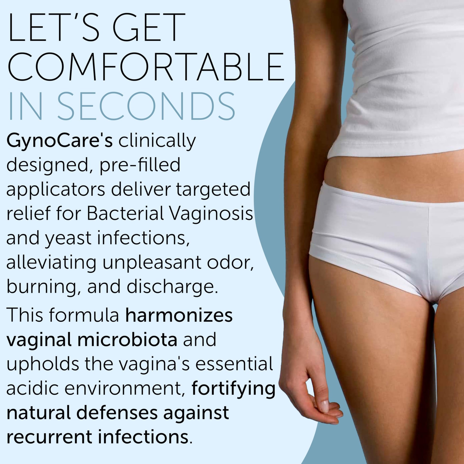 Vaginal Probiotic Gel | Yeast Infection & BV Treatment for Women | for Vaginal Odor Elimination Terramed Just Think Comfort uk supplements