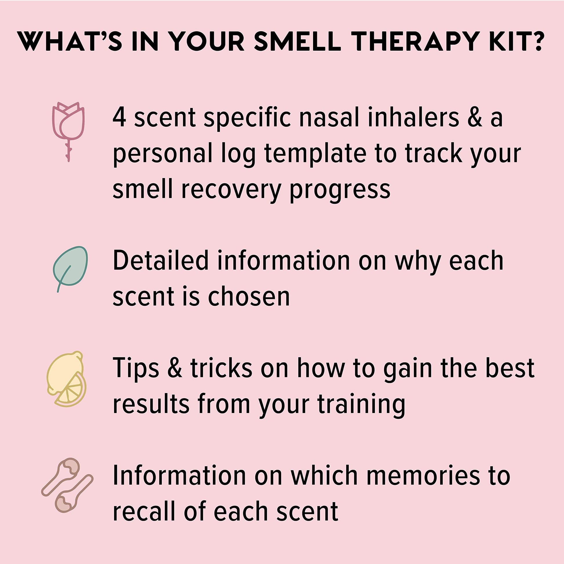 MOXĒ Smell Training Kit, Made in USA, 4 Essential Oils, Olfactory Regeneration, Helps Restore Sense MOXE uk supplements