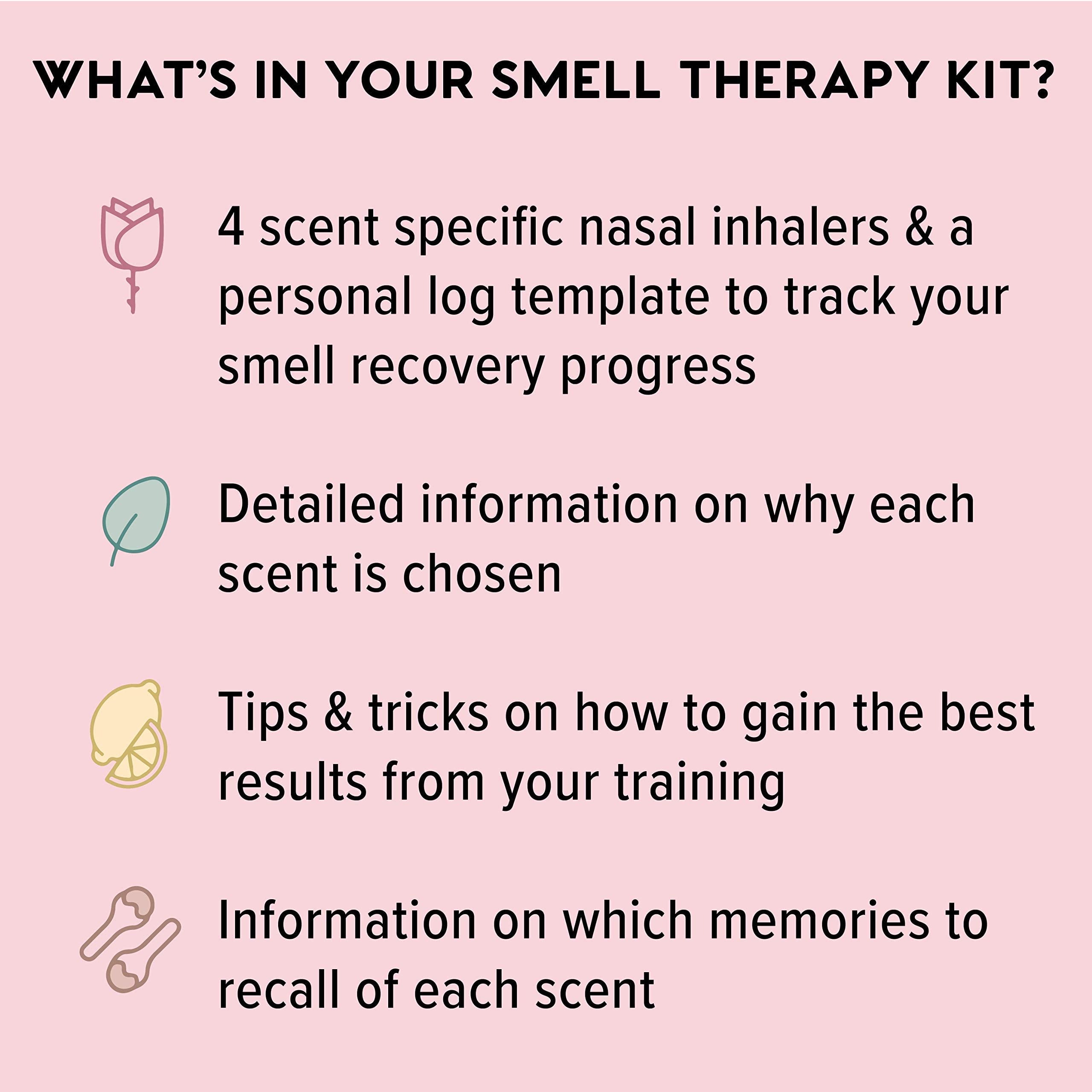 MOXĒ Smell Training Kit, Made in USA, 4 Essential Oils, Olfactory Regeneration, Helps Restore Sense MOXE uk supplements