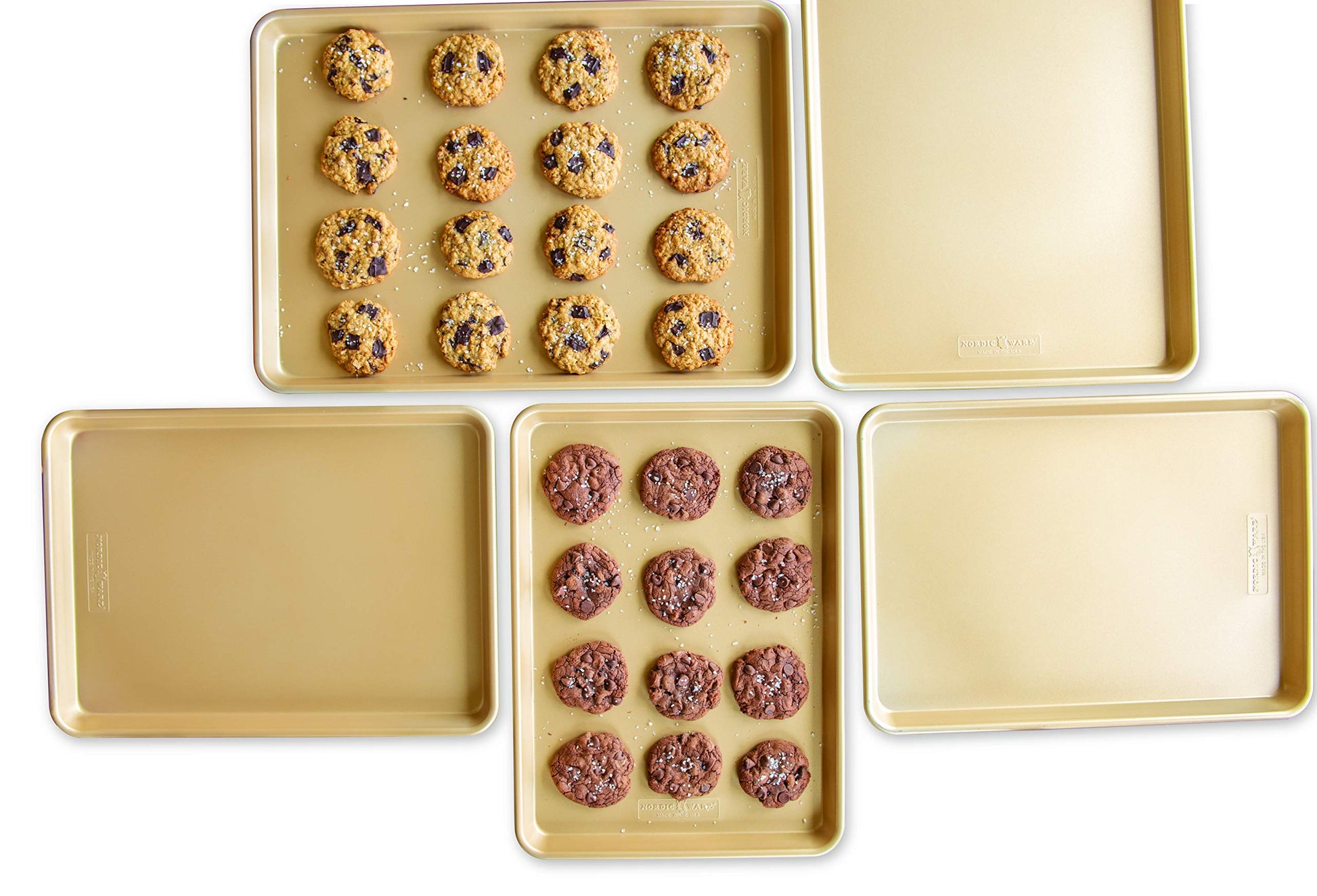 Nordic Ware Naturals Aluminum NonStick Baker's Half Sheet 13" x 18" Nordic Ware uk supplements