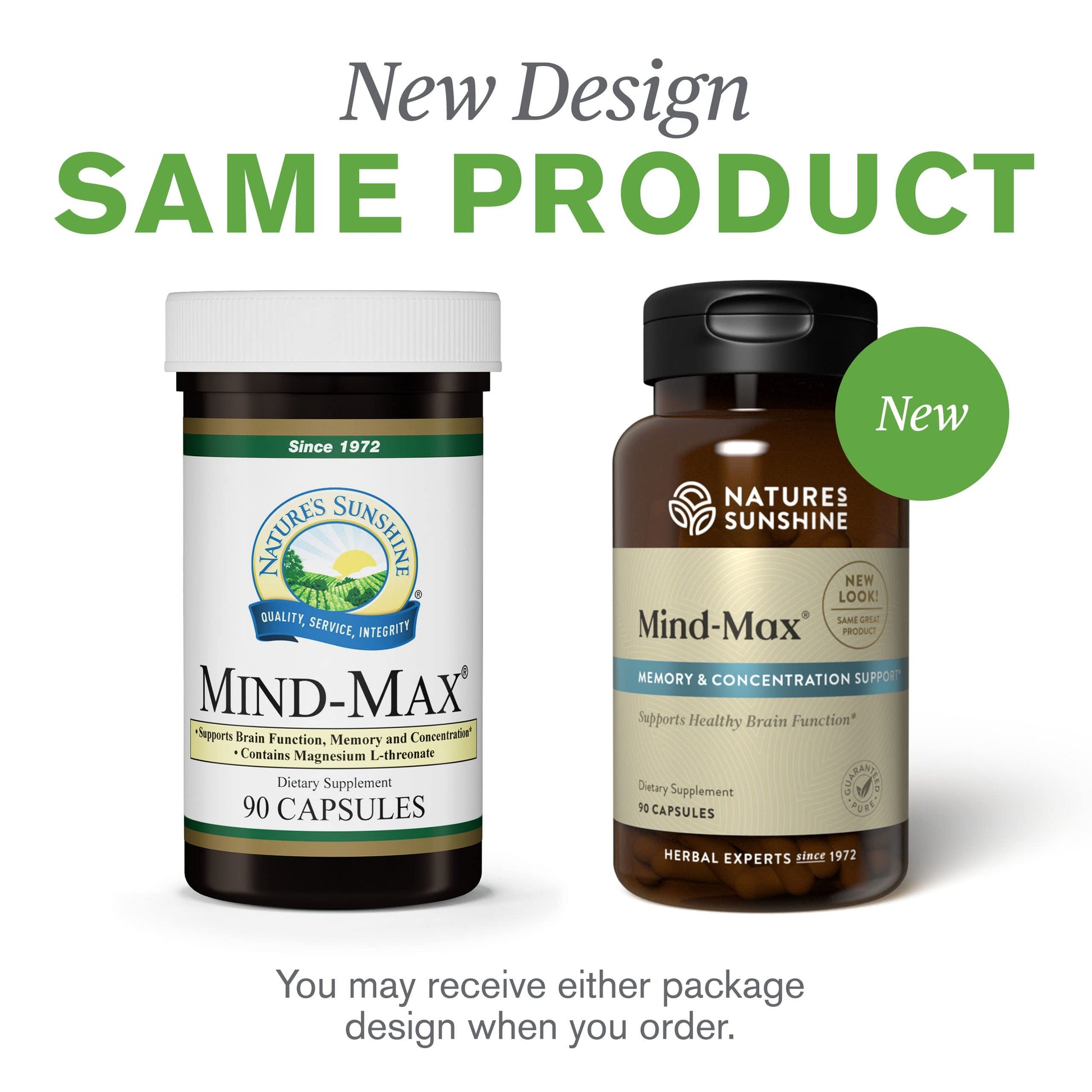 Nature's Sunshine Mind-Max 90 Capsules Nature's Sunshine uk supplements