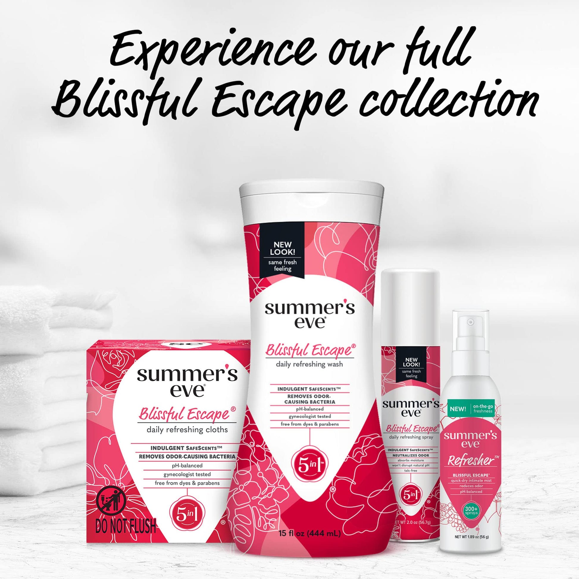 Summer's Eve Blissful Escape Daily Refreshing Feminine Wipes, Removes Summer's Eve uk supplements
