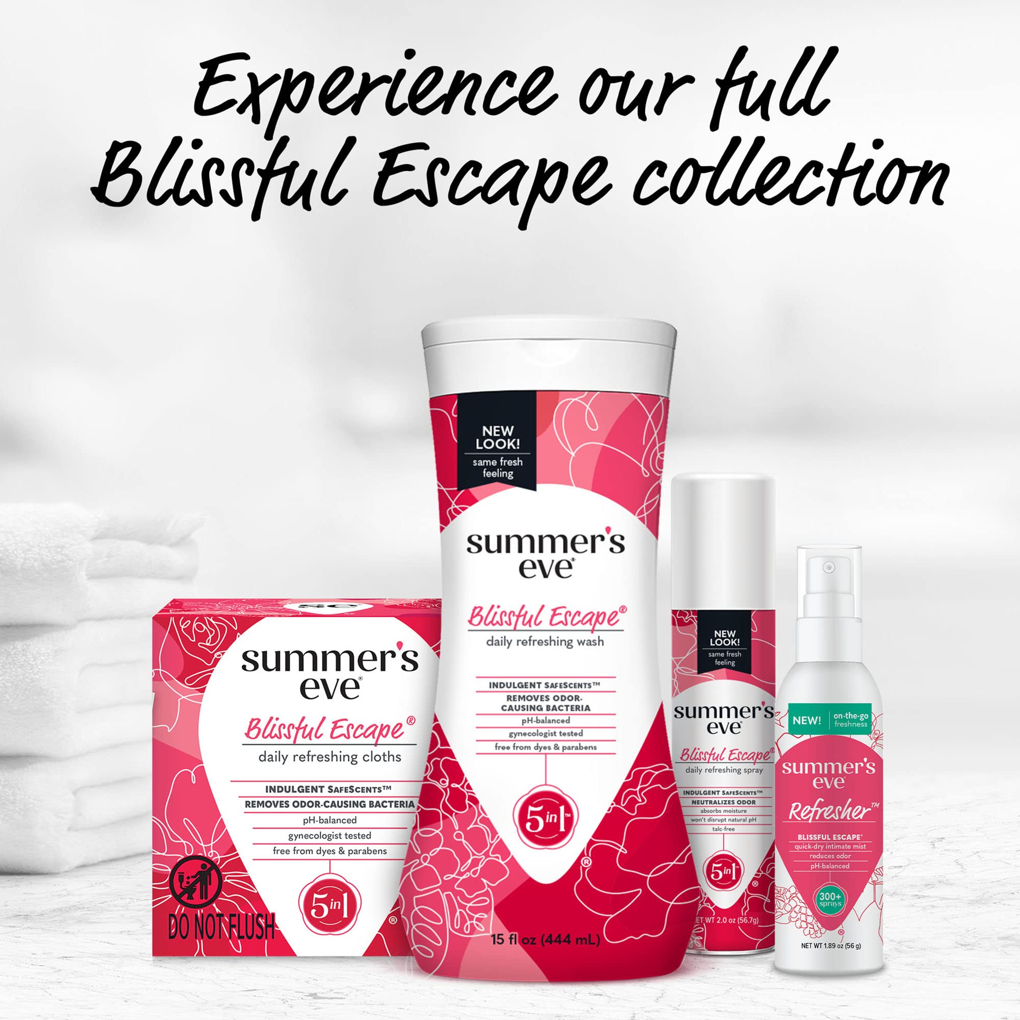 Summer's Eve Blissful Escape Daily Refreshing Feminine Wipes, Removes Summer's Eve uk supplements