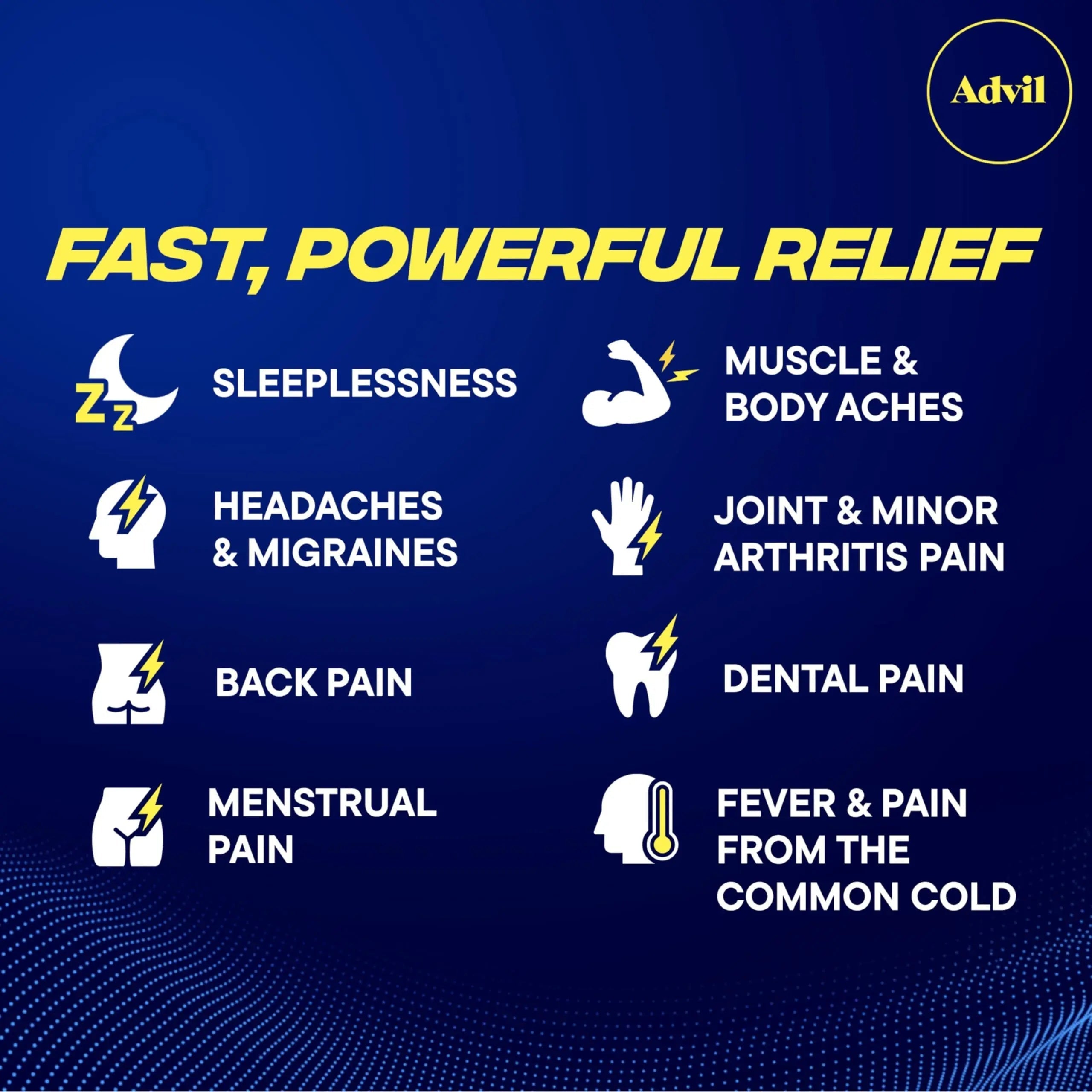 Advil PM Pain Reliever and Nighttime Sleep Aid, Pain Medicine with Ibuprofen for Pain Relief and Diphenhydramine Citrate for A Sleep Aid - 120 Coated Caplets (Pack of 2) Advil uk supplements