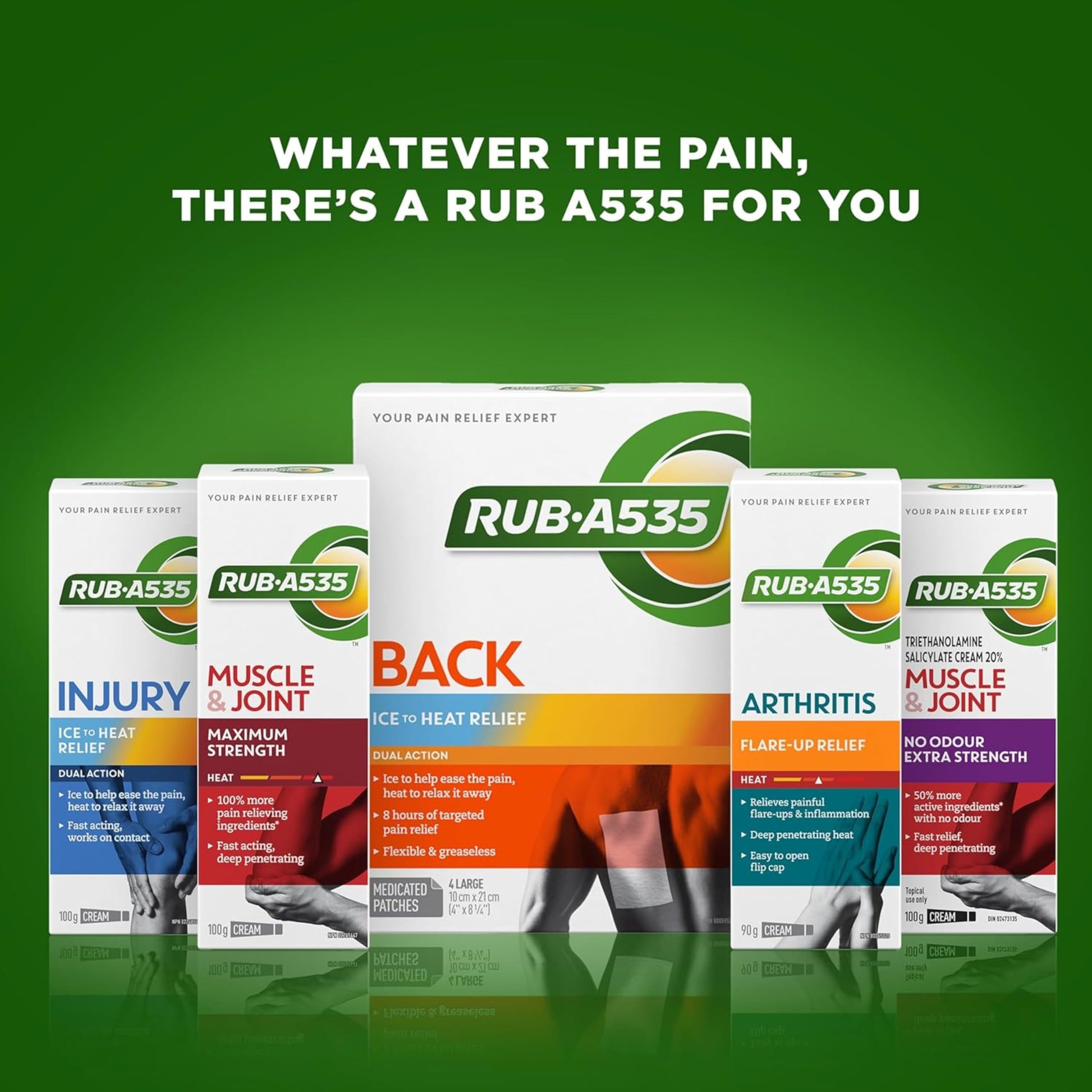 RUB A535 ULTRA STRENGTH NO ODOUR CREAM For Deep Penetrating Relief of Muscle, Joint & Arthritic Pain 100 g Rub A535 uk supplements