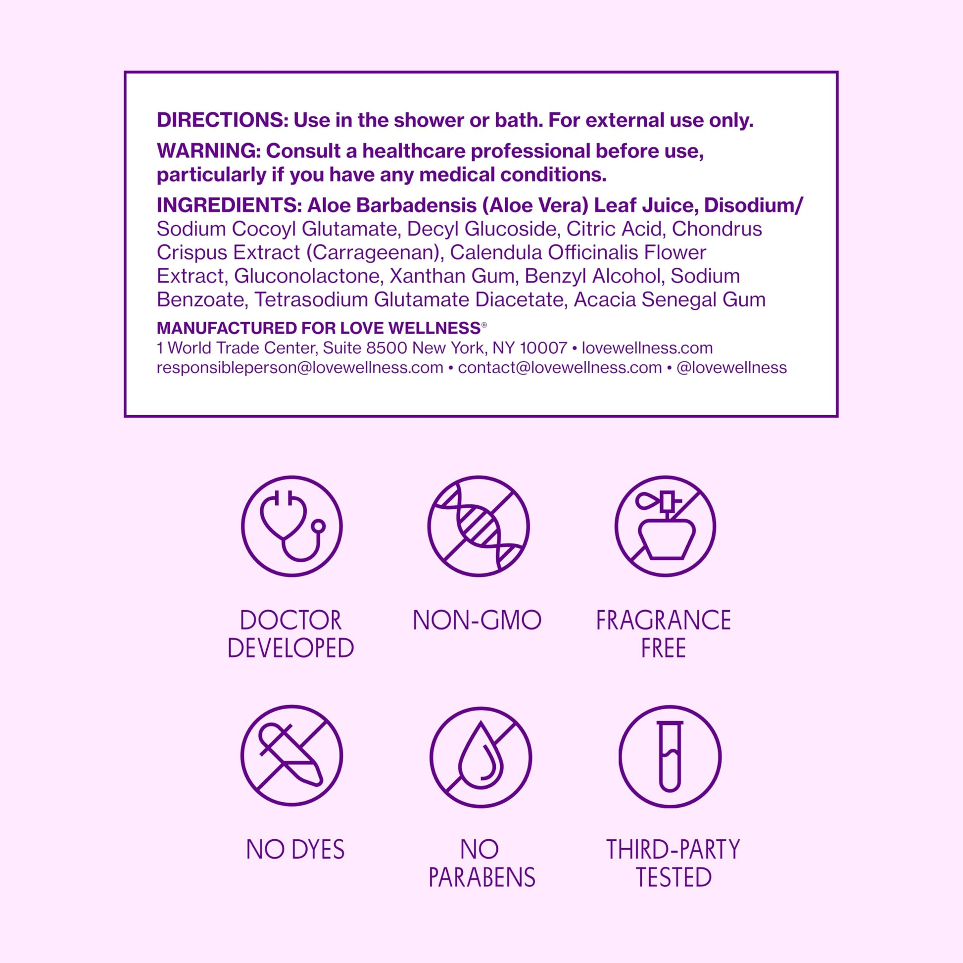 Love Wellness pH Balancing Cleanser | Feminine Vaginal Wash | Fragrance-Free | Vaginal Cleanser for Balanced pH, Intimate Health & Hygiene | Non-Irritating with Aloe Vera for Sensitive Skin | 5 Fl Oz Love Wellness uk supplements