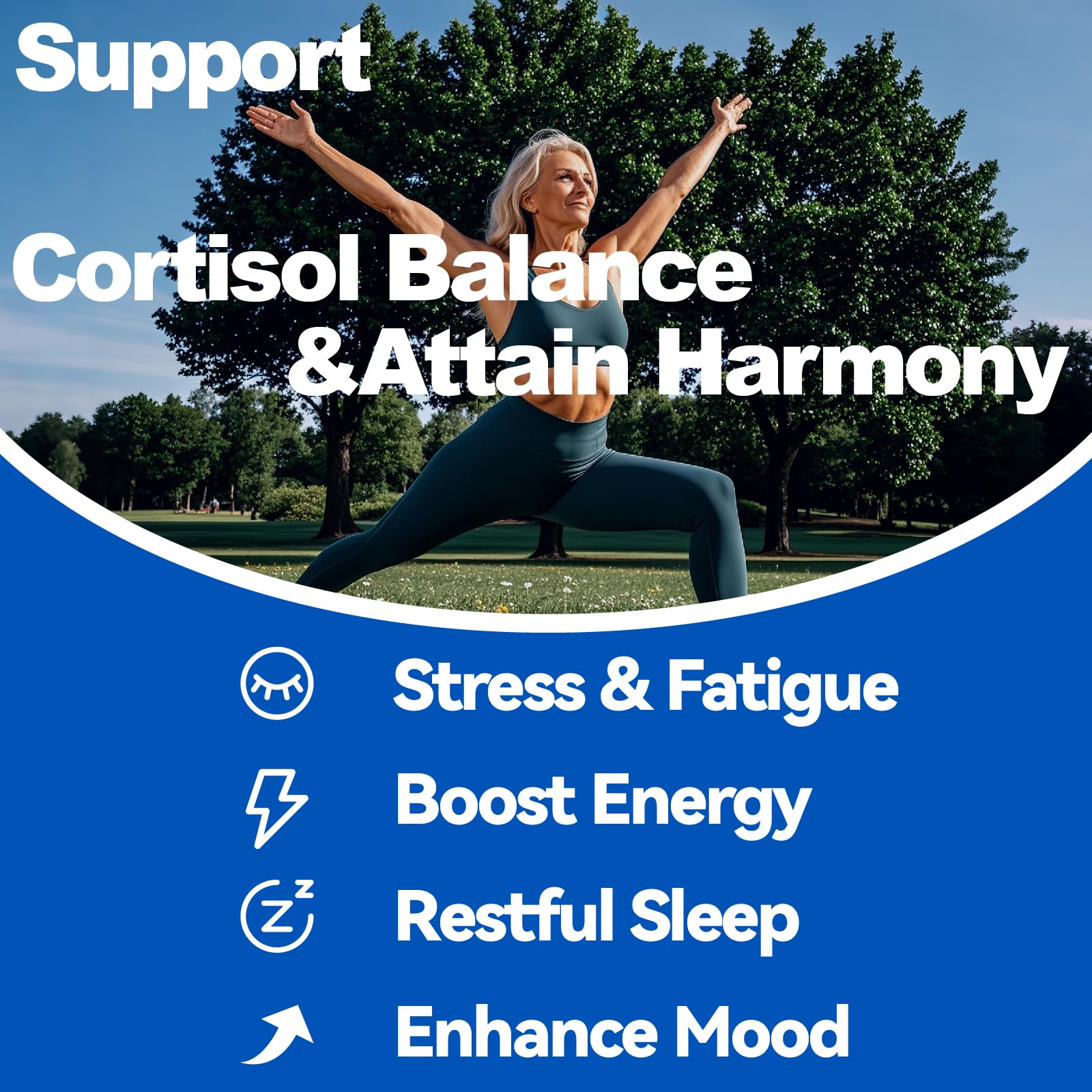 Cortisol Balance & Sleep Support for Women & Men – Natural Calm Formula with Magnesium, Ashwagandha & L-Theanine – Supports Restful Sleep, Relaxation, Focus & Healthy Cortisol Levels – 120 Capsules MEGNETA uk supplements
