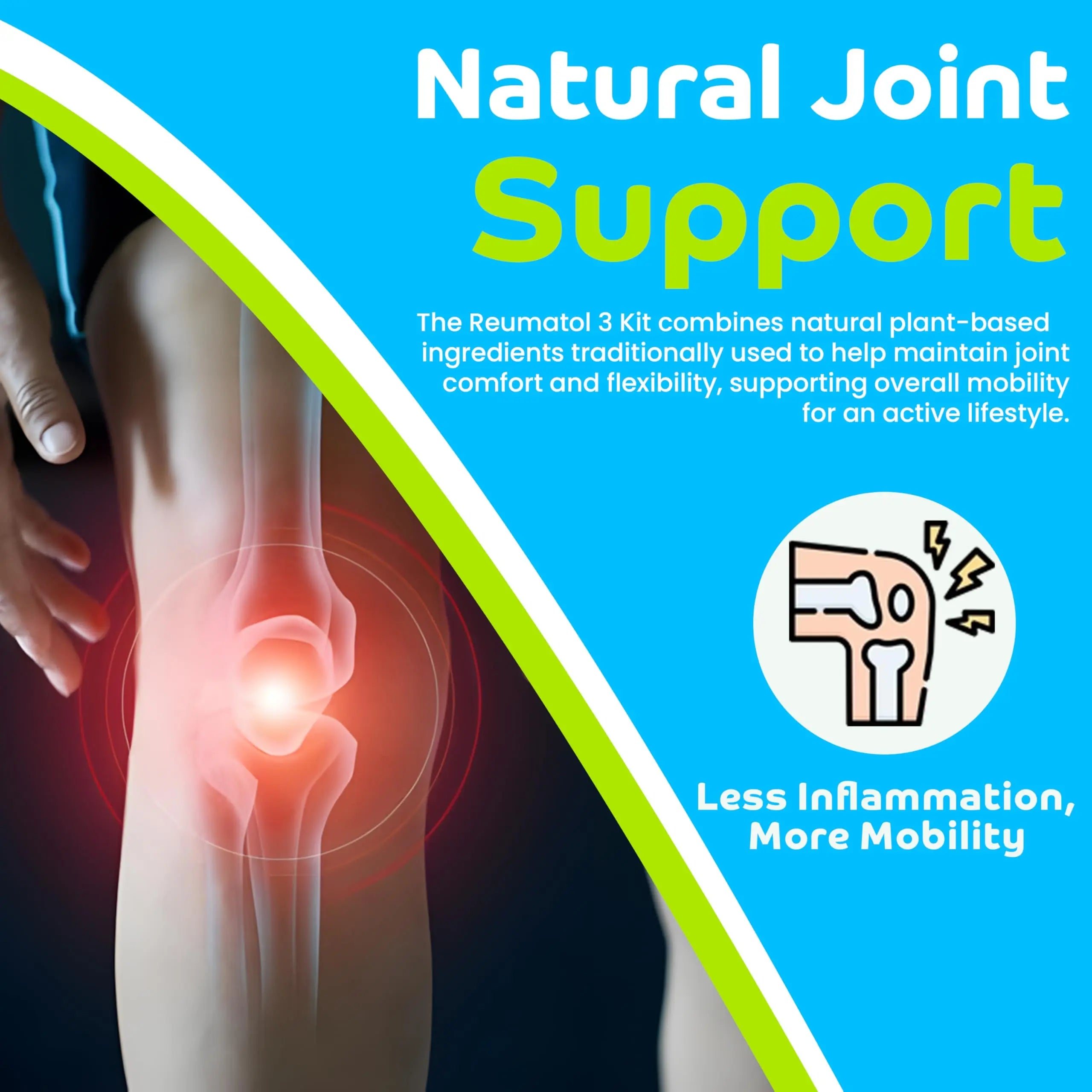 Reumatol 3 Kit – Natural Joint Support Formula for Comfort and Mobility | Helps Ease Stiffness & Promotes Flexible Joints | Herbal Blend for Daily Wellness Reumatol Health Solutions uk supplements