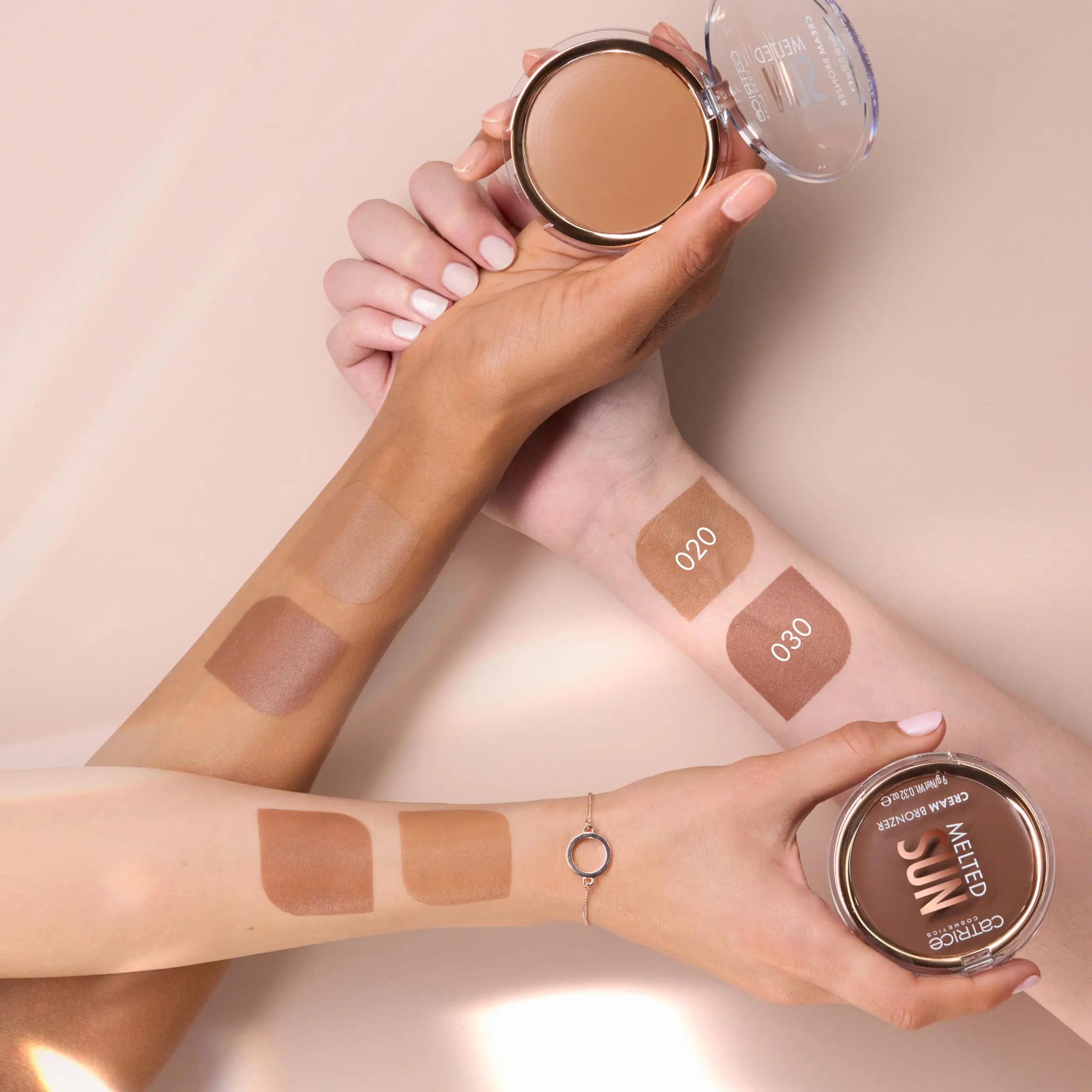 Catrice | Melted Sun Cream Bronzer, Easy to Blend Buildable Coverage for Long Lasting Bronzed Glow, Vegan & Cruelty Free, Without Parabens, Oil & Microplastic Particles (30 | Pretty Tanned) Catrice uk supplements
