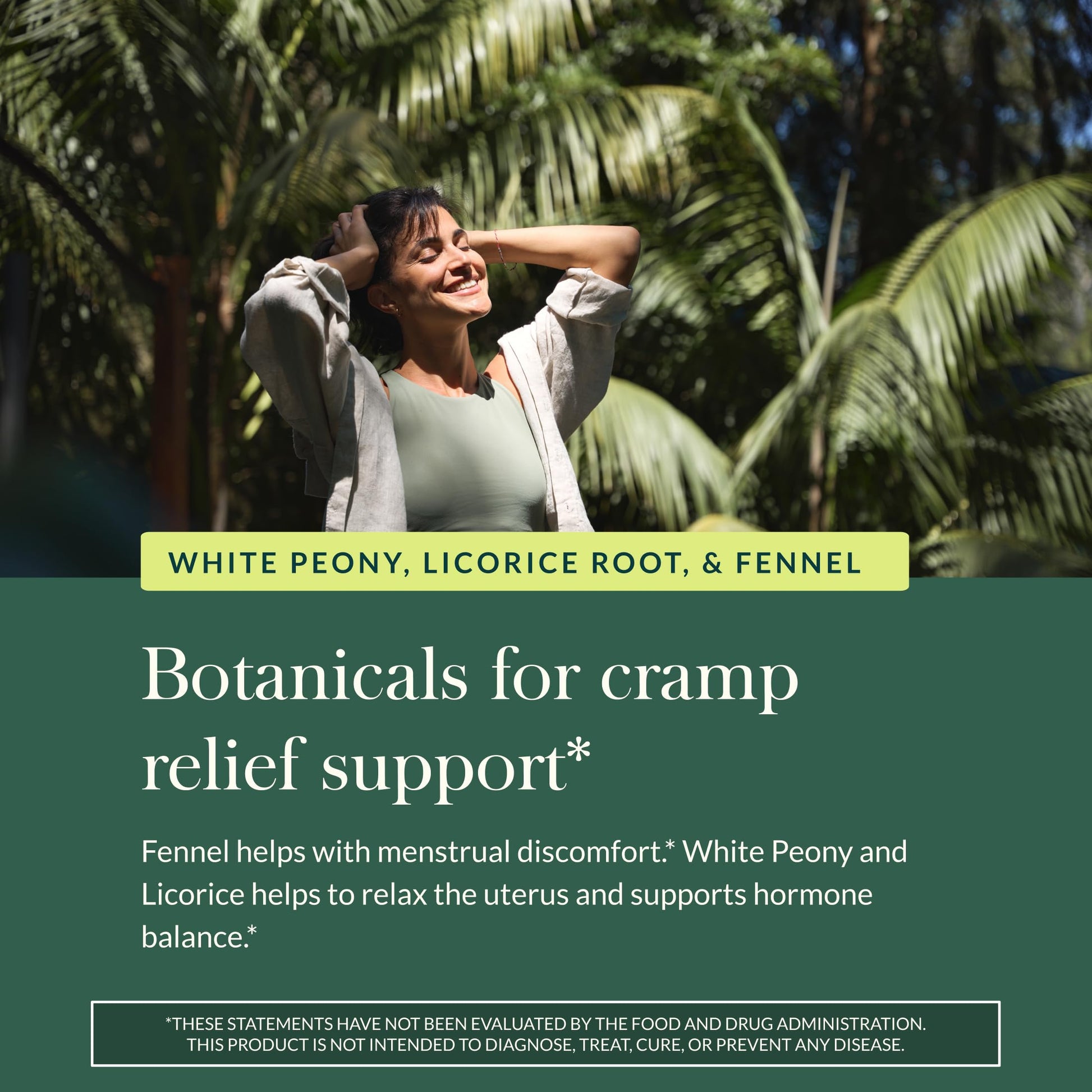Gaia Herbs Cramp Relief - Herbal Supplement for Period Cramp Relief* - Made with Fennel Seed, Licorice Root & More - 60 Vegan Liquid Phyto-Caps (60 Servings) Gaia Herbs uk supplements