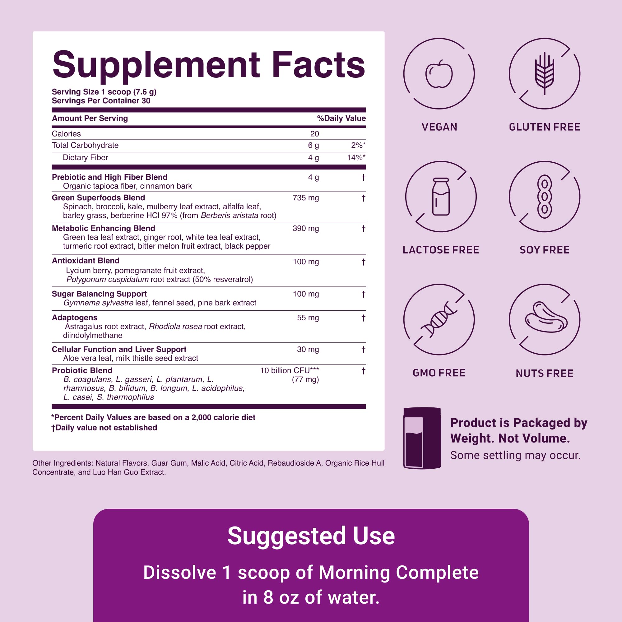 ACTIVATEDYOU Morning Complete Super Greens Powder Drink Mix - Gut Health Boost with Prebiotics, Probiotics, & Antioxidants - 10 Billion CFUs, Mixed Berry Flavor - Greens Superfood Powder - 3 Pack ACTIVATEDYOU uk supplements