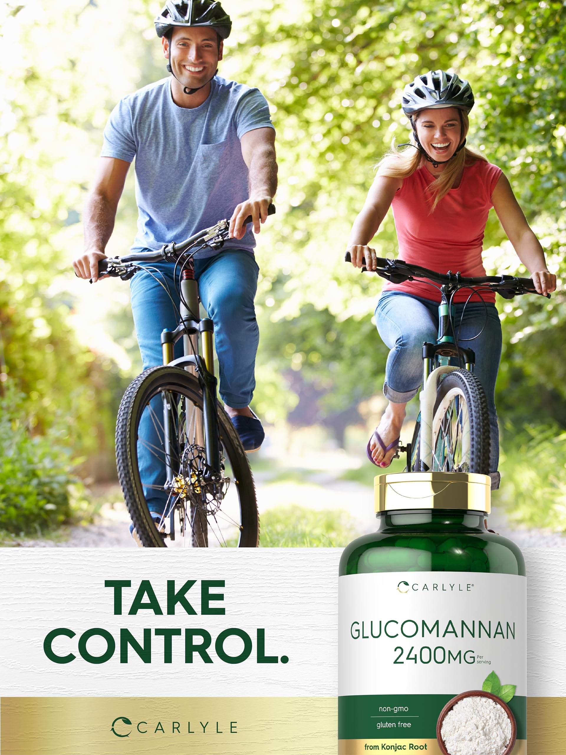 Carlyle Glucomannan Capsules | 200 Count | Soluble Fiber Pills | Non-GMO Carlyle uk supplements
