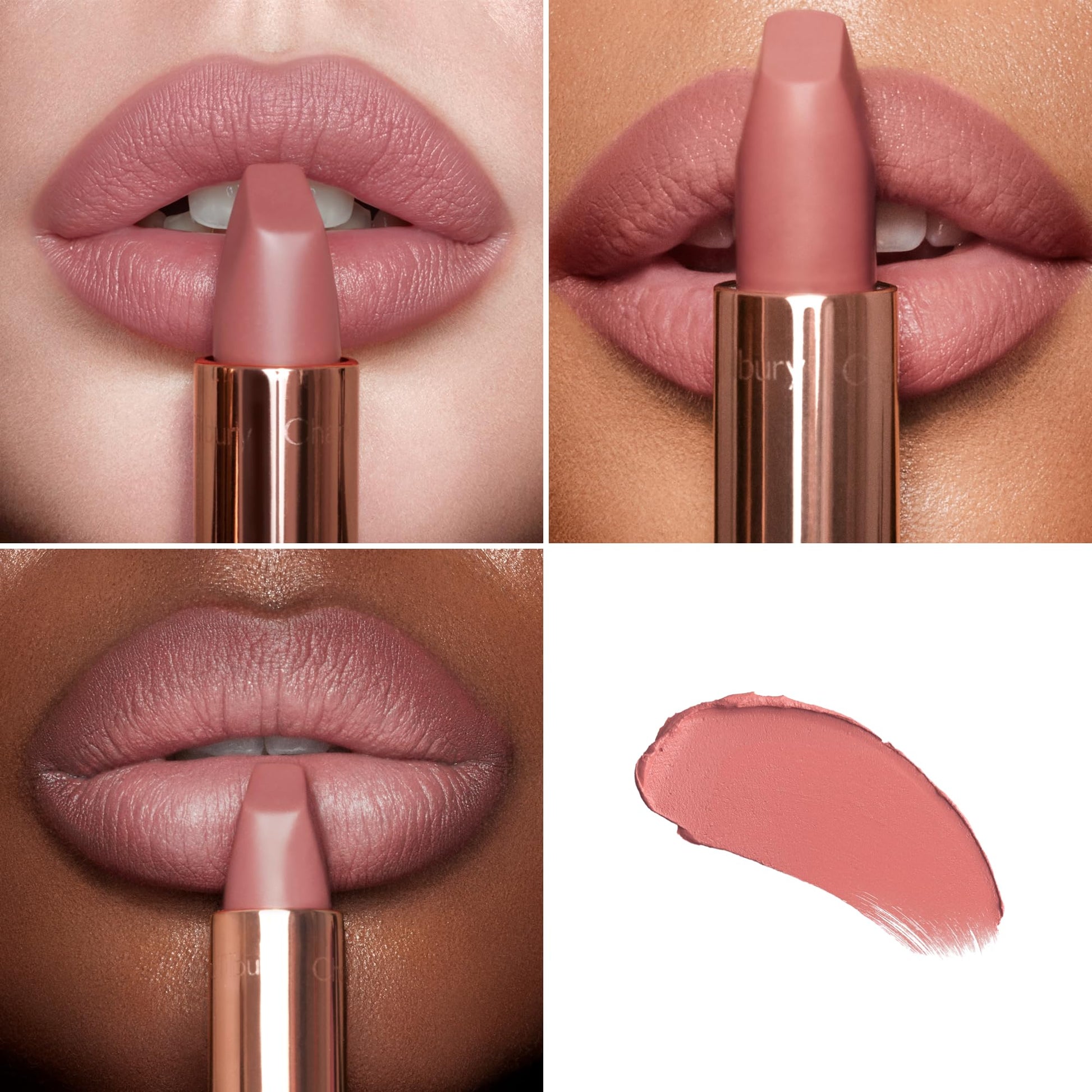 Charlotte Tilbury Matte Revolution Lipstick - Long Lasting, Matte Lipstick with Buildable Color & Lip-Loving Ingredients - Creamy, Easy to Blend Formula - Pillow Talk Original Charlotte Tilbury uk supplements