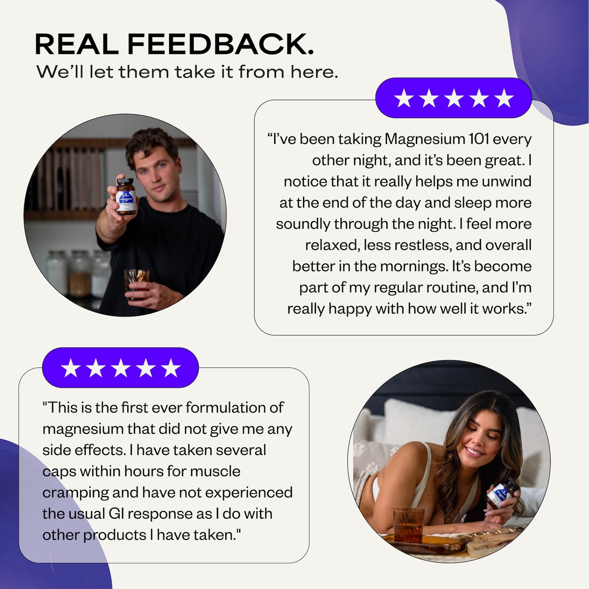 Suppgrade Labs Magnesium 101 by Dave Asprey | Daily Support for Sleep, Metabolism, Relaxation, & Heart Health | 300 mg Chelated Magnesium Bisglycinate | High Absorption Magnesium | 30 Day Supply Suppgrade Labs uk supplements