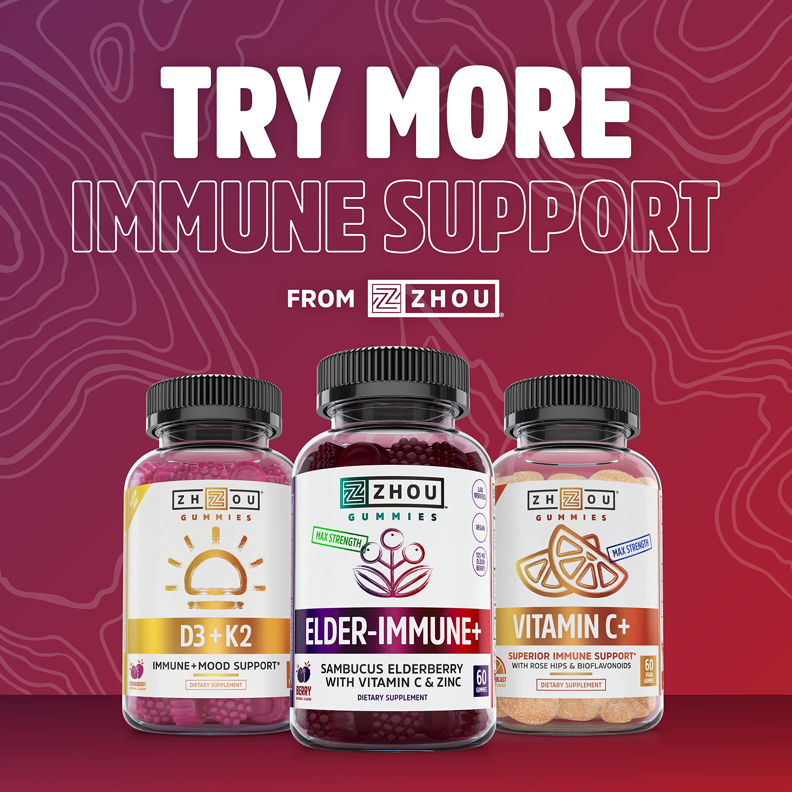 Zhou Nutrition Elderberry Syrup, Immune System Booster with Organic Elderberry Syrup Zhou Nutrition uk supplements