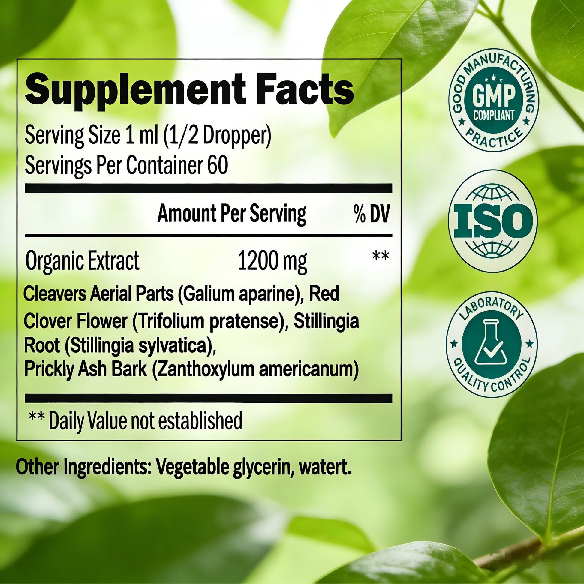 Sentk Organic Lymphatic Drainage Drops, Liposomal Herbal Blend – Supports Lymph System, Reduces Swelling, Boosts Immunity & Vitality, Enhance Clarity, Portable Dropper Design, 2 fl oz (2 Pack) Sentk uk supplements
