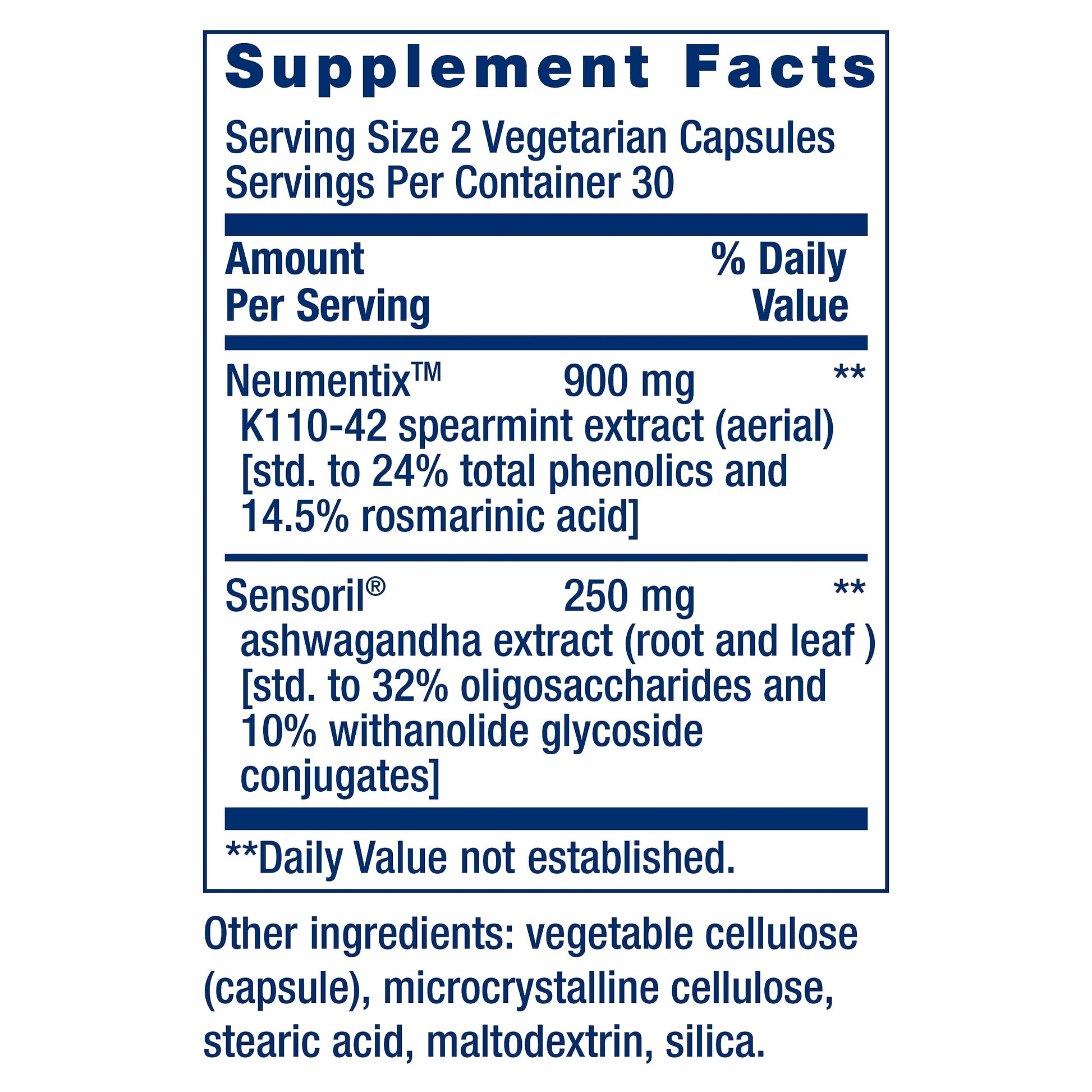 Life Extension Ashwagandha Plus Calm & Focus, ashwagandha Extract, Spearmint Extract, Focus, Attention, Relaxation, Advanced Formula, 60 Vegetarian Capsules Life Extension uk supplements