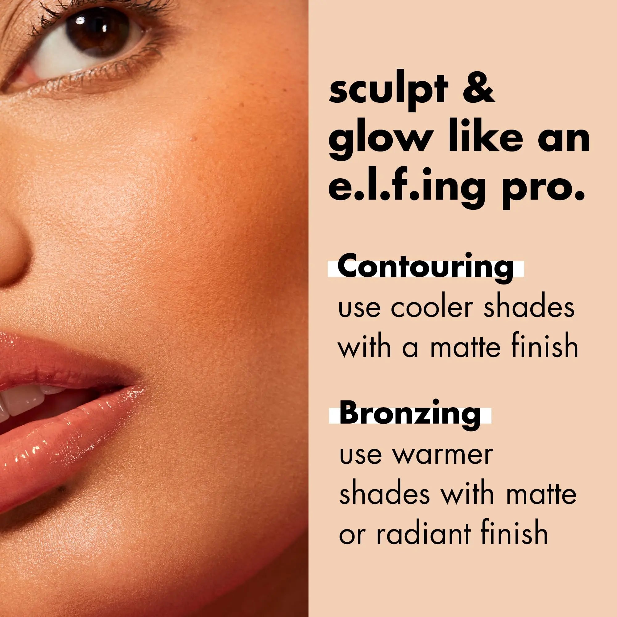 e.l.f. Primer-infused Bronzer, Long-Wear, Matte, Bold, Lightweight, Blends Easily, Contours Cheeks, Forever Sun Kissed, All-Day Wear, 0.35 Oz e.l.f. uk supplements
