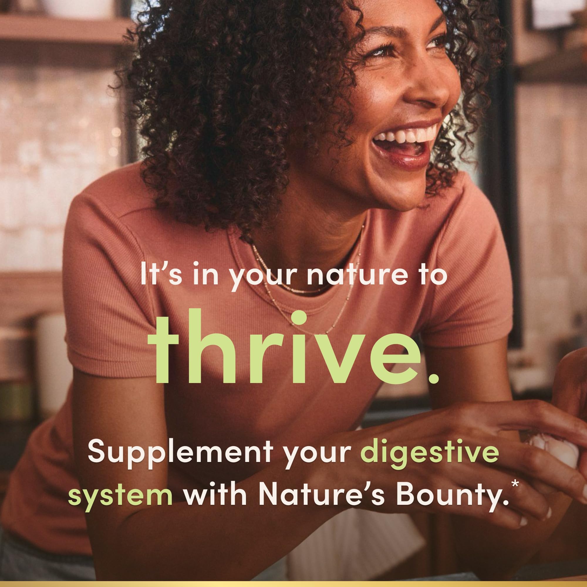 Nature's Bounty Lactobacillus Acidophilus Probiotic Supplement - Daily Probiotic for Women/Men Digestive Health, 100 Million Organisms, Vegetarian, 1 Serving per Day, 120 Tablets Nature's Bounty uk supplements