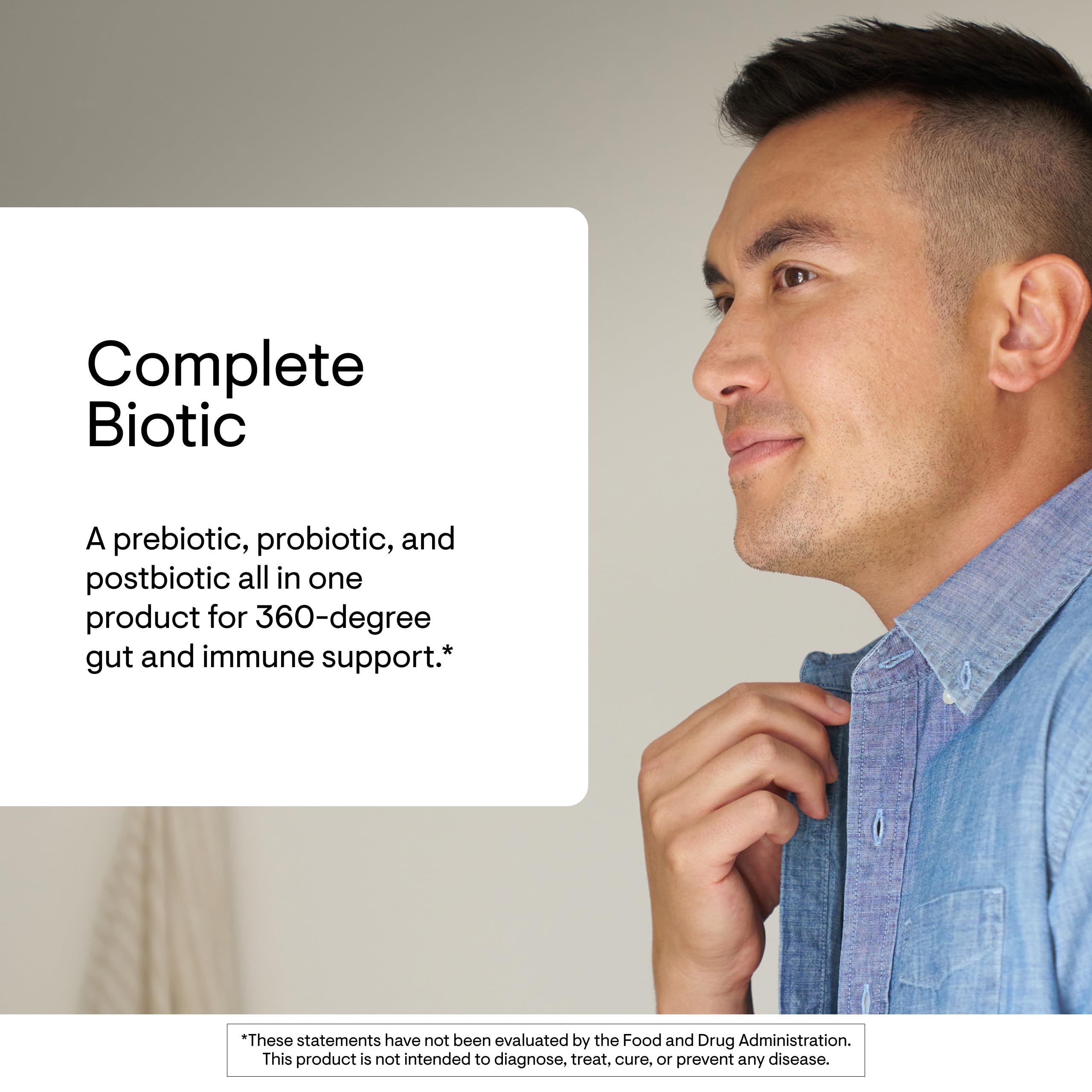 THORNE - Complete Biotic - Probiotic, Prebiotic & Postbiotic for Women, Men & Kids - Supports Gut, Digestive & Immune Health* - Occasional Constipation, Diarrhea, Gas & Bloating Relief* - 30 Servings THORNE uk supplements