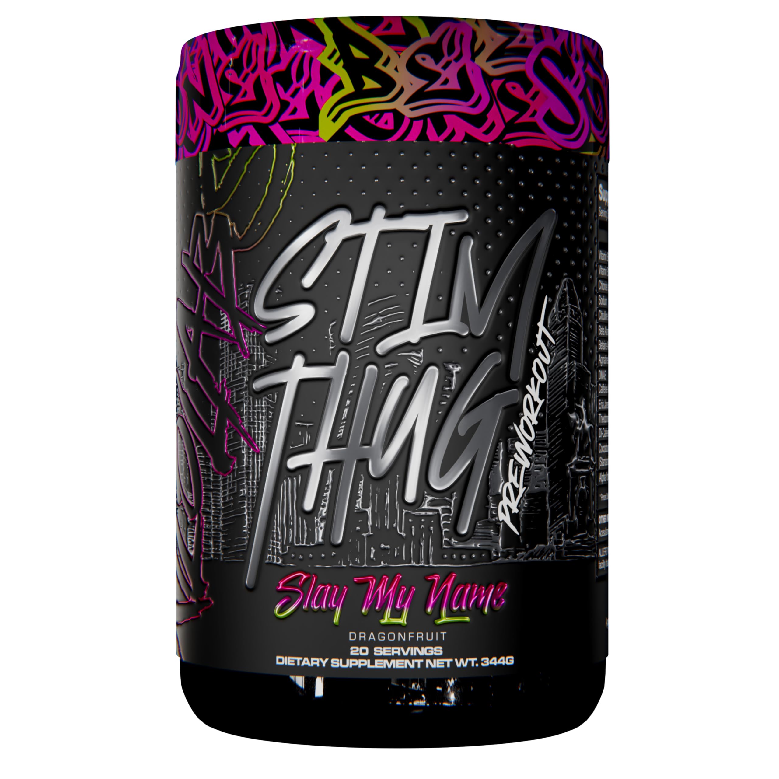 KILO LABS Pre Workout Powder | Stim Thug Preworkout for Men and Women | Hydrating KILO LABS uk supplements