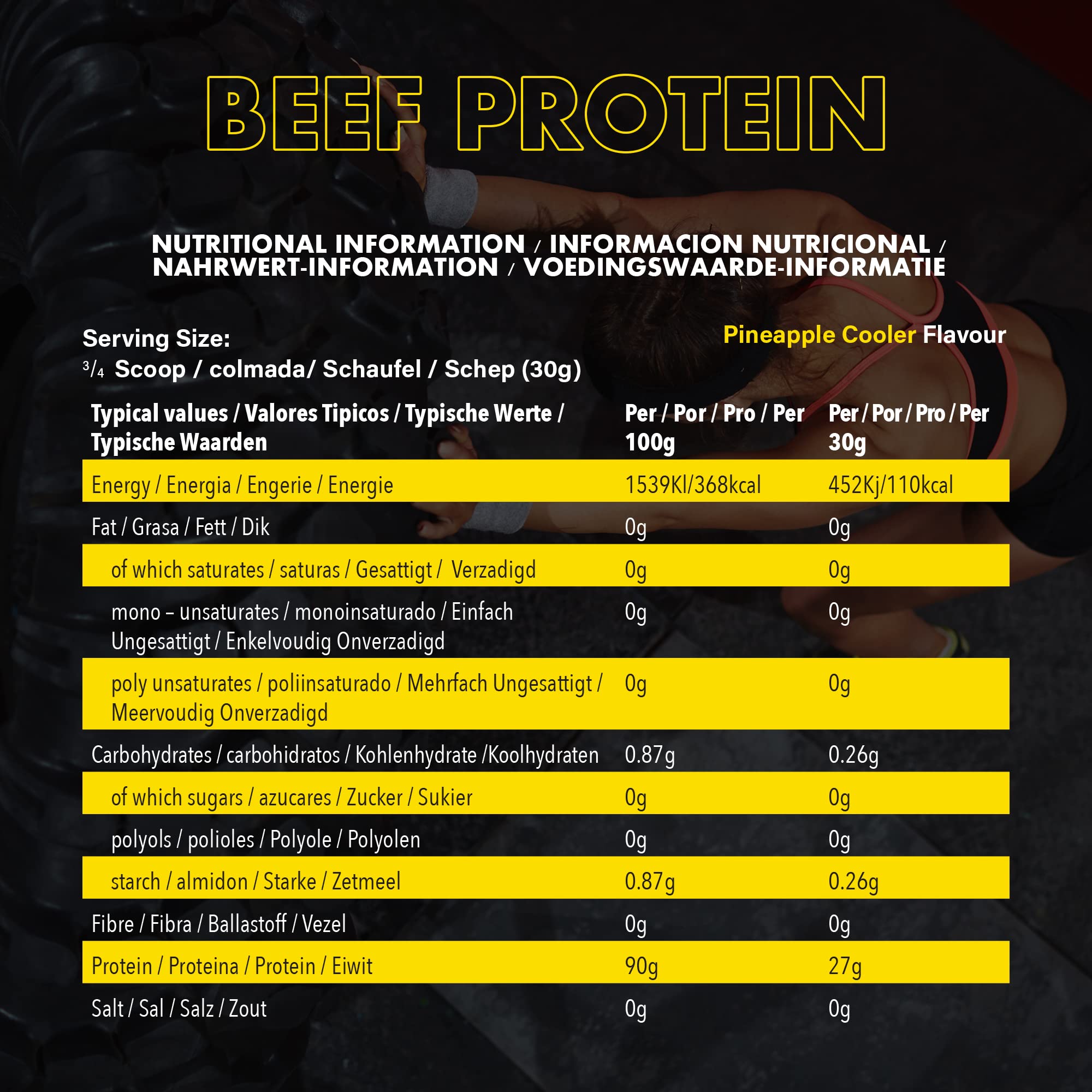 NXT Nutrition Beef Protein Isolate Powder - Protein Powder High in Natural Amino Acids NXT Nutrition uk supplements