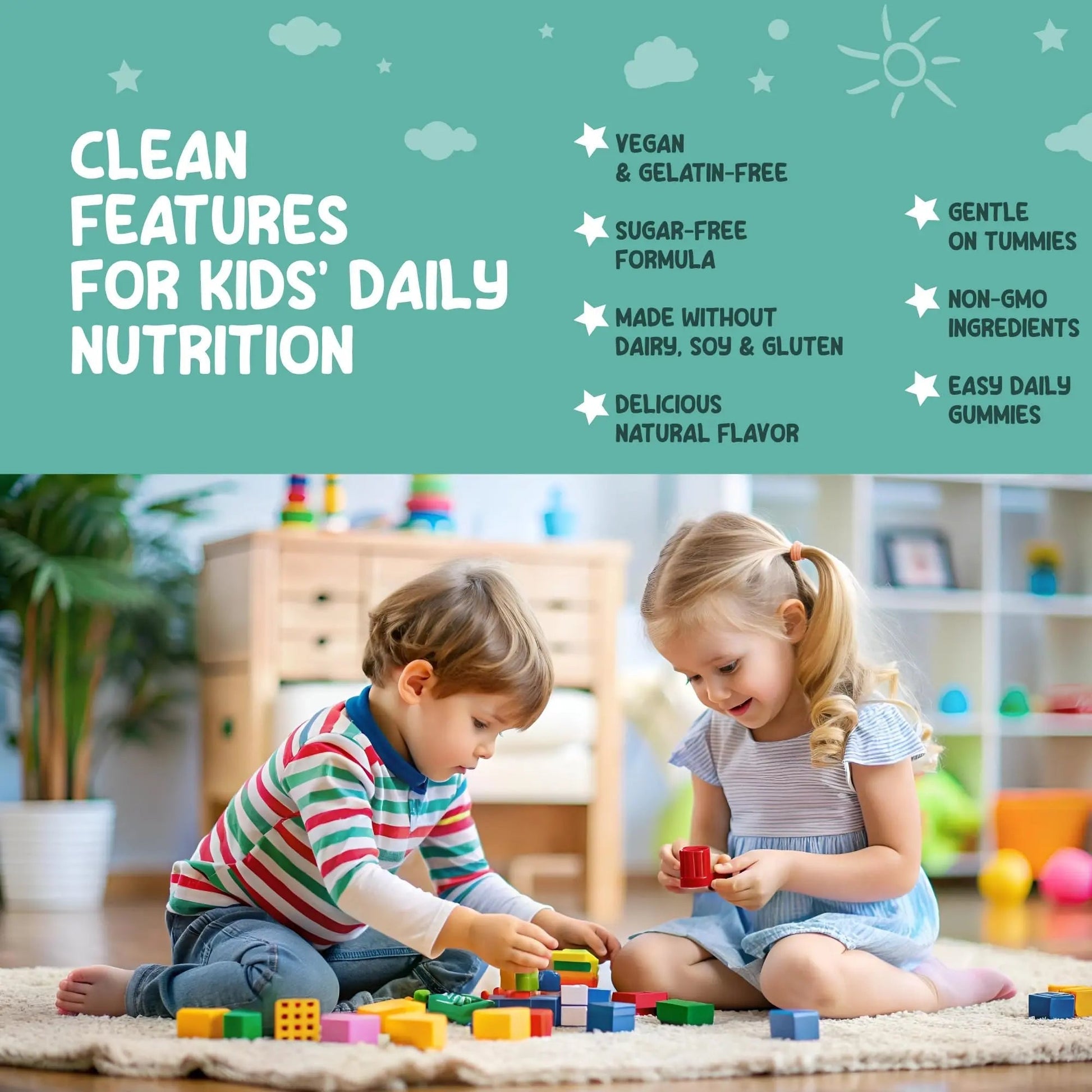 Zoyki Methylated Multivitamin Gummies for Kids - Children’s MTHFR Support Supplement with B Complex 5-MTHF Folate (L-Methylfolate) Zoyki uk supplements