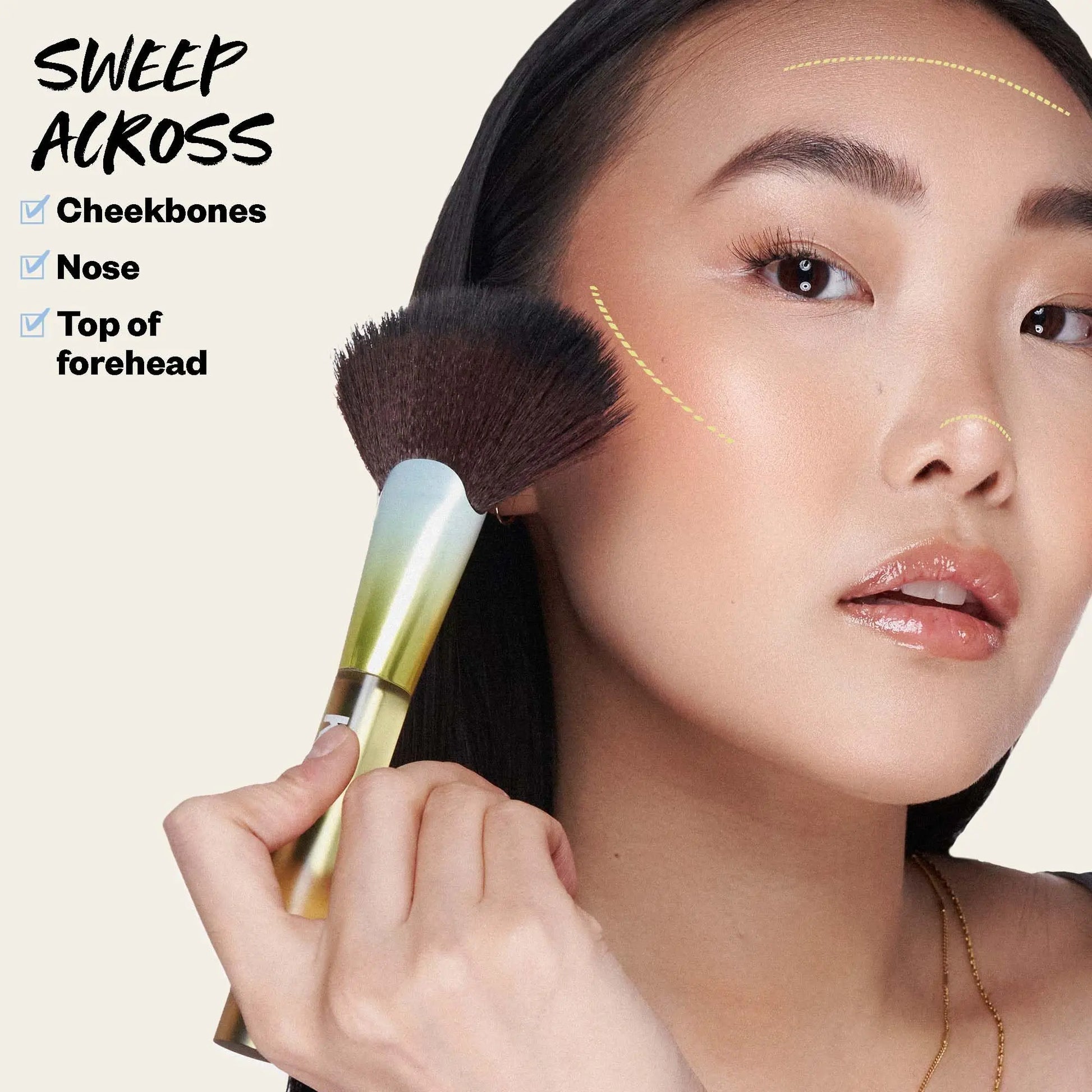 Kosas Sun Show Glowy Warmth Baked Bronzer - Contouring Powder for Cheekbones, Nose & Jawline - Enriched with Concentrated Fatty Acids - Talc-Free, Vegan & Hypoallergenic - Waves Kosas uk supplements
