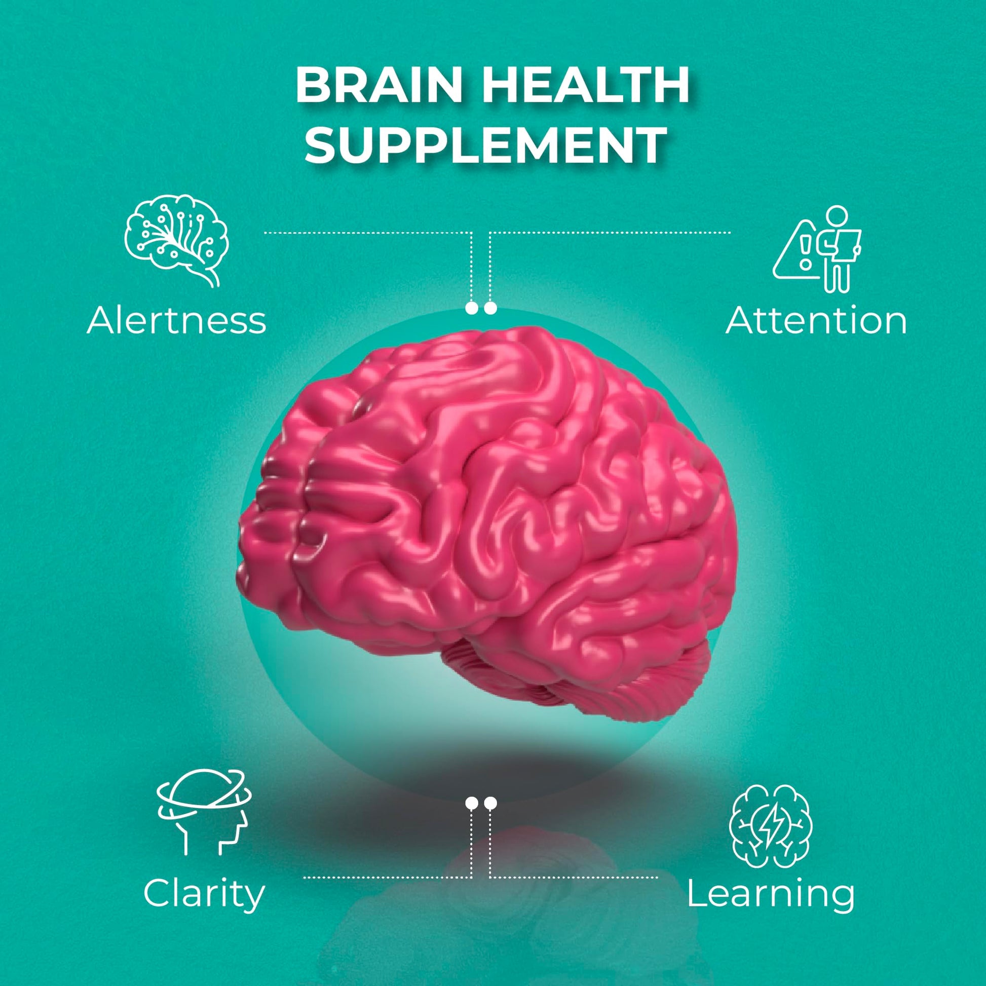 PUREHEALTH RESEARCH Ageless Brain Supplements for Memory and Focus - Nootropic Brain Health Supplement for Adults - with Bacopa Monieri, Alpha GPC, L-Tyrosine, Vitamin B6, Niacin & More, 60 Capsules PUREHEALTH RESEARCH uk supplements