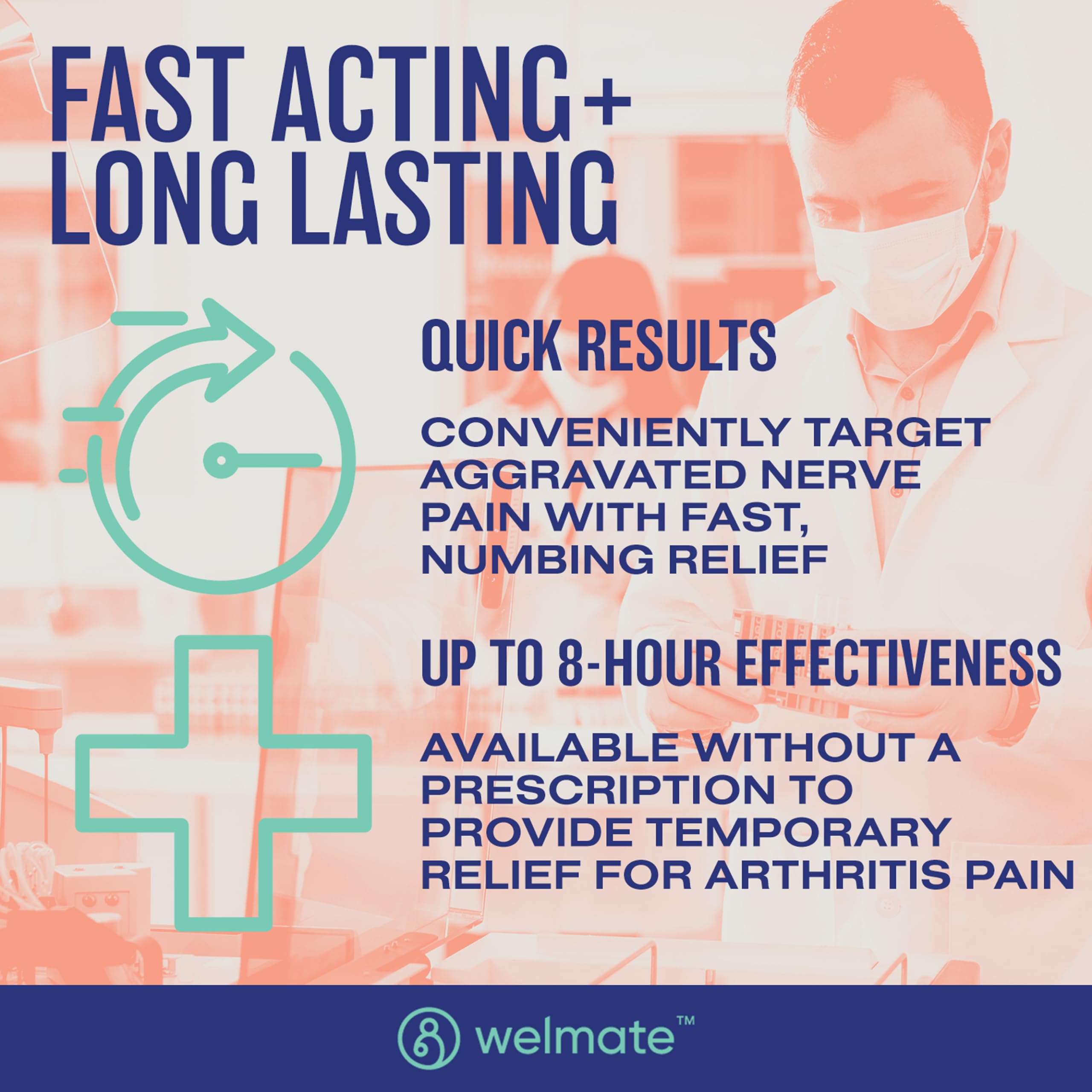 WELMATE - Arthritis Pain Reliever - Diclofenac Sodium Topical Gel 1% - Arthritis Relief - Pain Relief Cream/Gel - Mobility Aids - 5.29 oz - 3 Pack WELMATE uk supplements