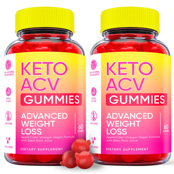 Keto ACV Gummies Advanced Weight Loss, ACV Supplement Work Fast Women Plus Men (2 Pack) S.O Labs uk supplements