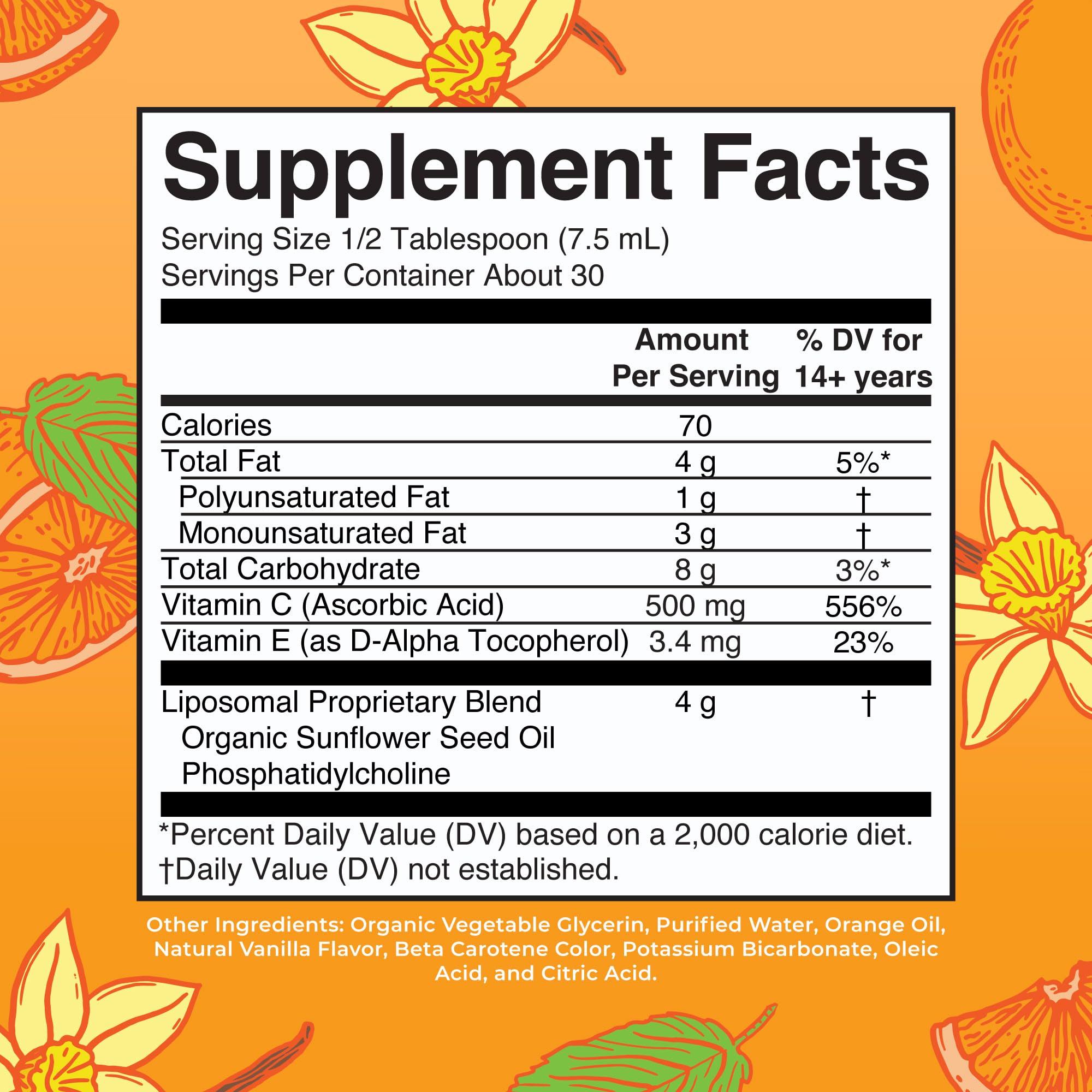MaryRuth's Megadose Liquid Vitamin C Liposomal | 500 mg Per Serving | Ultra Absorption | Immunity | Antioxidant Support | Collagen Formation | Vegan | Gluten Free | Sugar Free | 7.6 Oz | 30 Servings MARYRUTH'S uk supplements