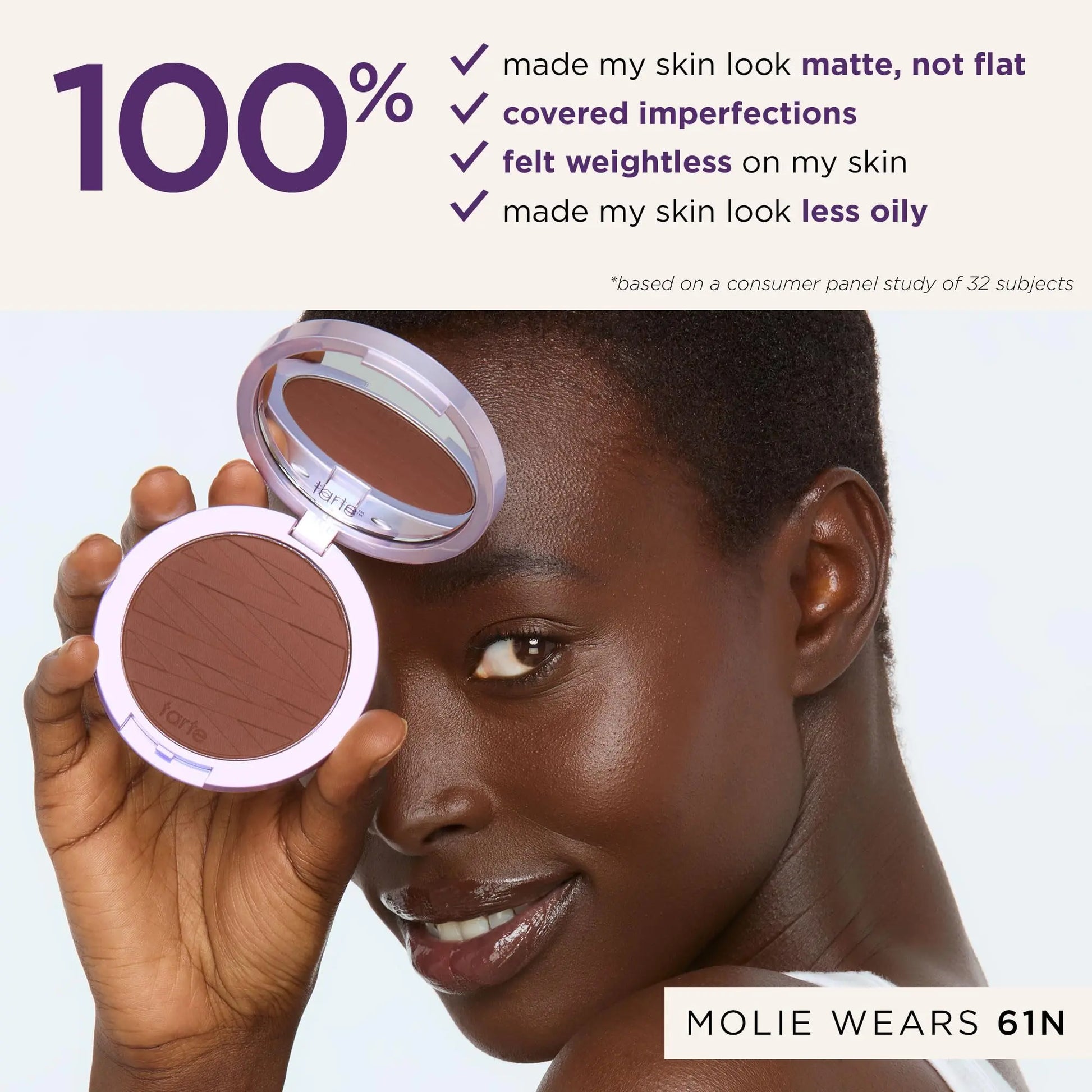 tarte face tape pressed powder – Medium-Coverage Waterproof Powder, Hyaluronic Acid & Peptides to Smooth & Set Makeup, Lightweight, Vegan & Cruelty-Free, full size, 20S light sand tarte uk supplements