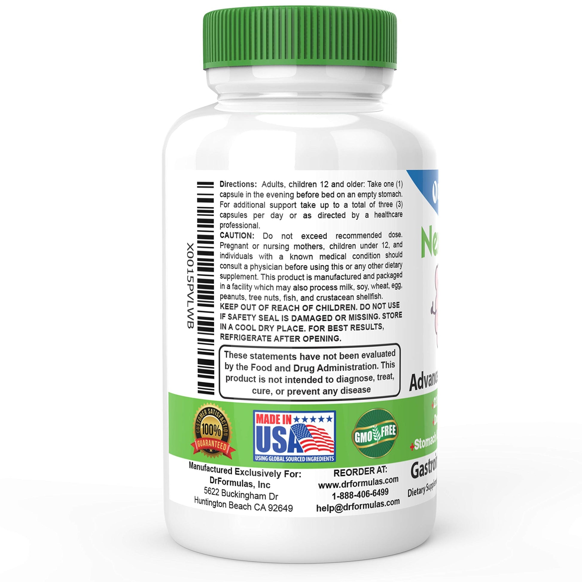 DrFormulas Nexabiotic 23 Multi Probiotic for Women and Men - Dr. formulated with Lactobacillus Acidophilus, Bifidobacterium Infantis, Saccharomyces Boulardii, 17.25 Billion CFUs DrFormulas uk supplements
