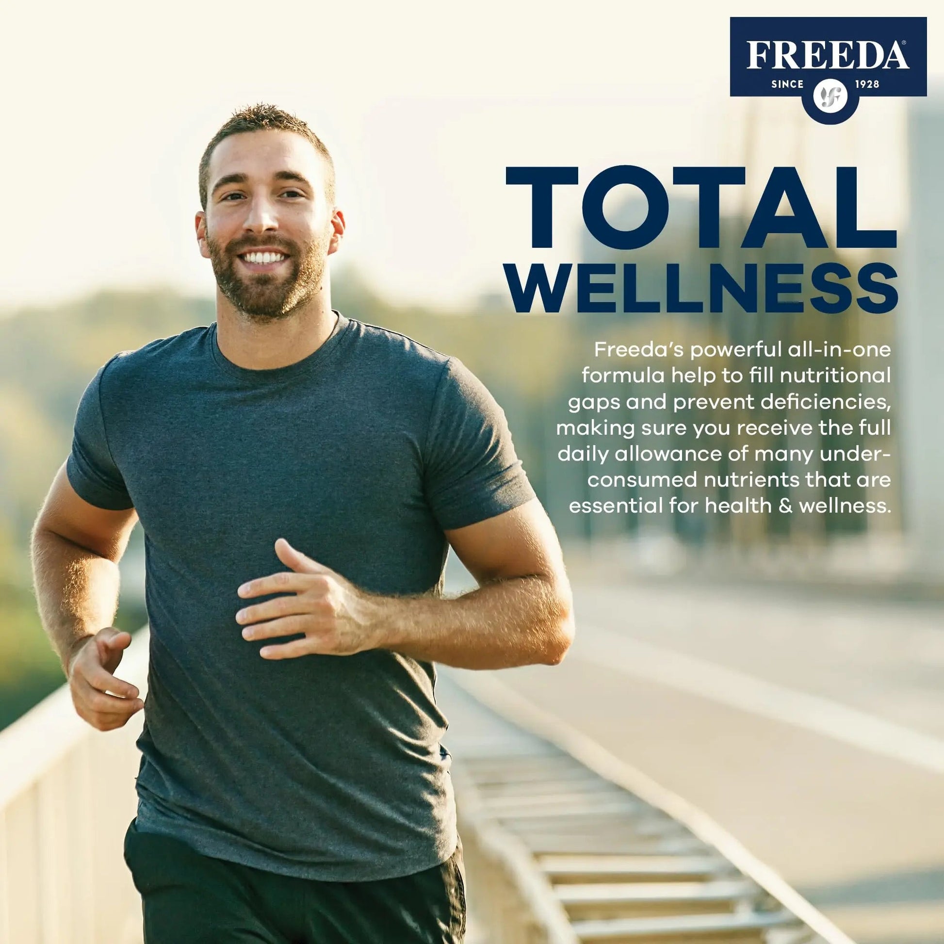 FREEDA Ultra Multivitamin Capsules – High-Potency Daily Supplement for Men & Women – Iron-Free – 120 Count – Kosher Certified FREEDA uk supplements