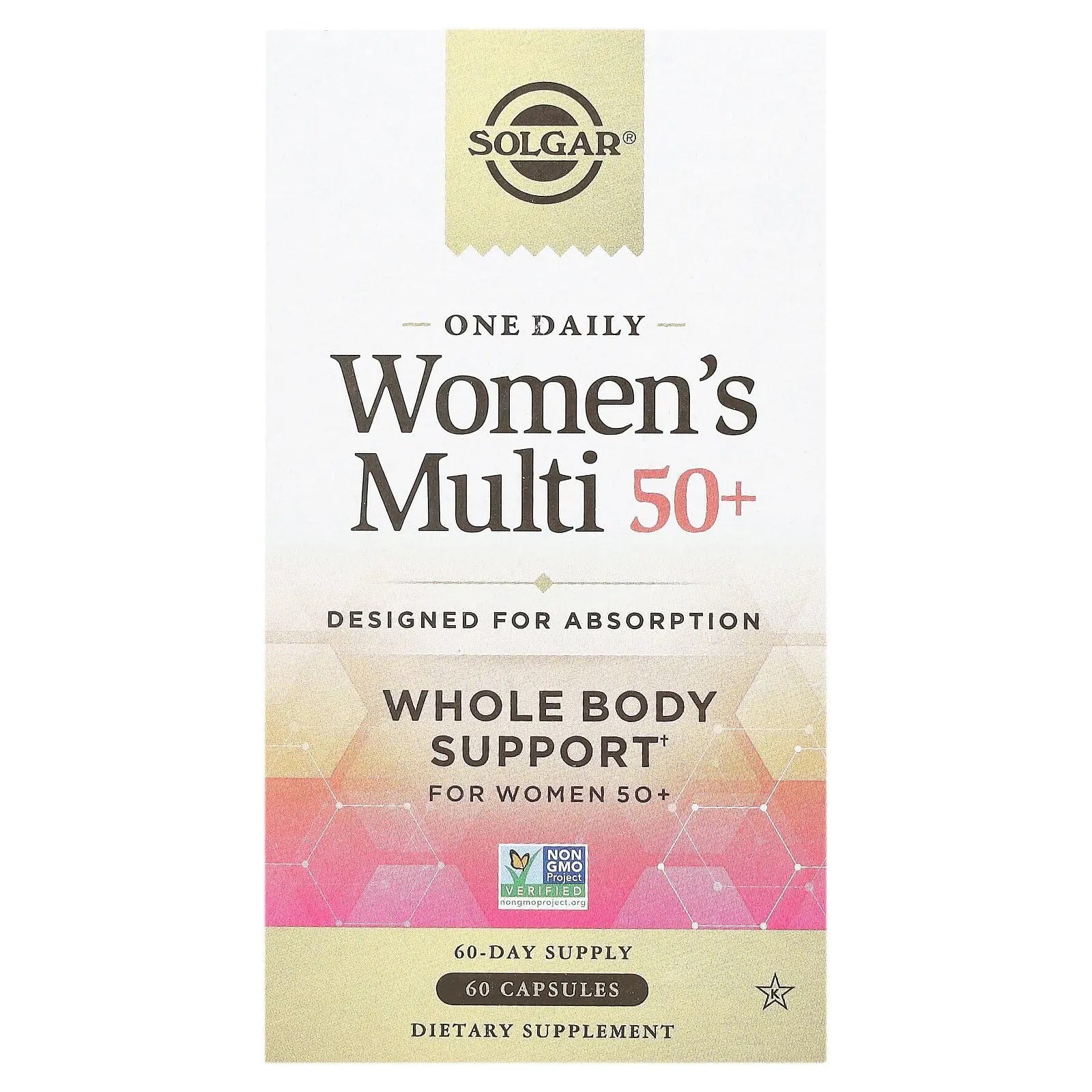 Solgar One Daily Women's Multi 50+ Whole Body Support for Women 50 and Older - Highly Absorbable Heart, Bone & Breast Health Solgar uk supplements