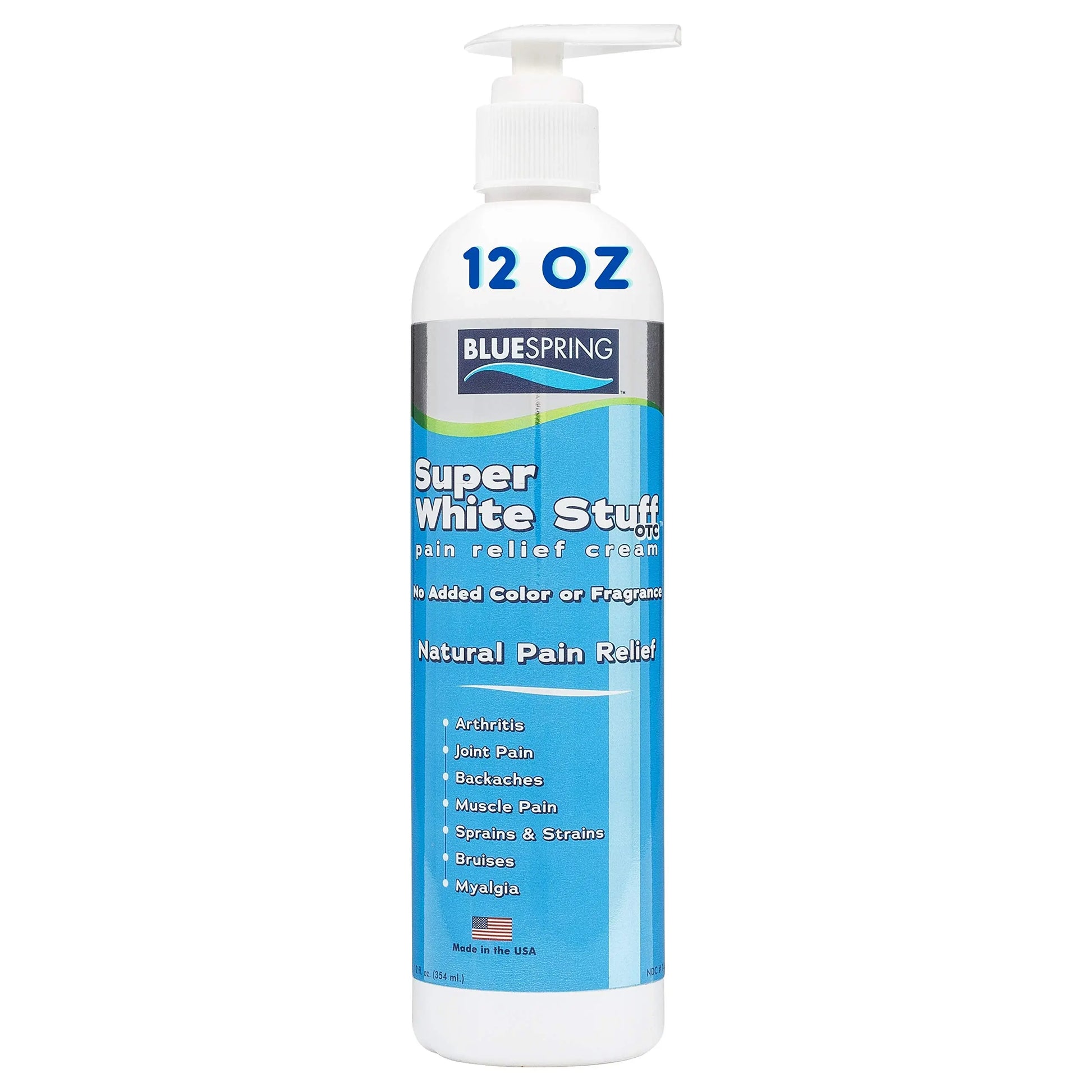 Emu Therapy Super White Stuff OTC 12-oz. Pump Bottle - Natural, Made in USA, Paraben-Free, Works in As Little As 5 Minutes for Joint/Muscle Pain, Backaches, Sprains/Strains, Bruises & More Emu Therapy uk supplements