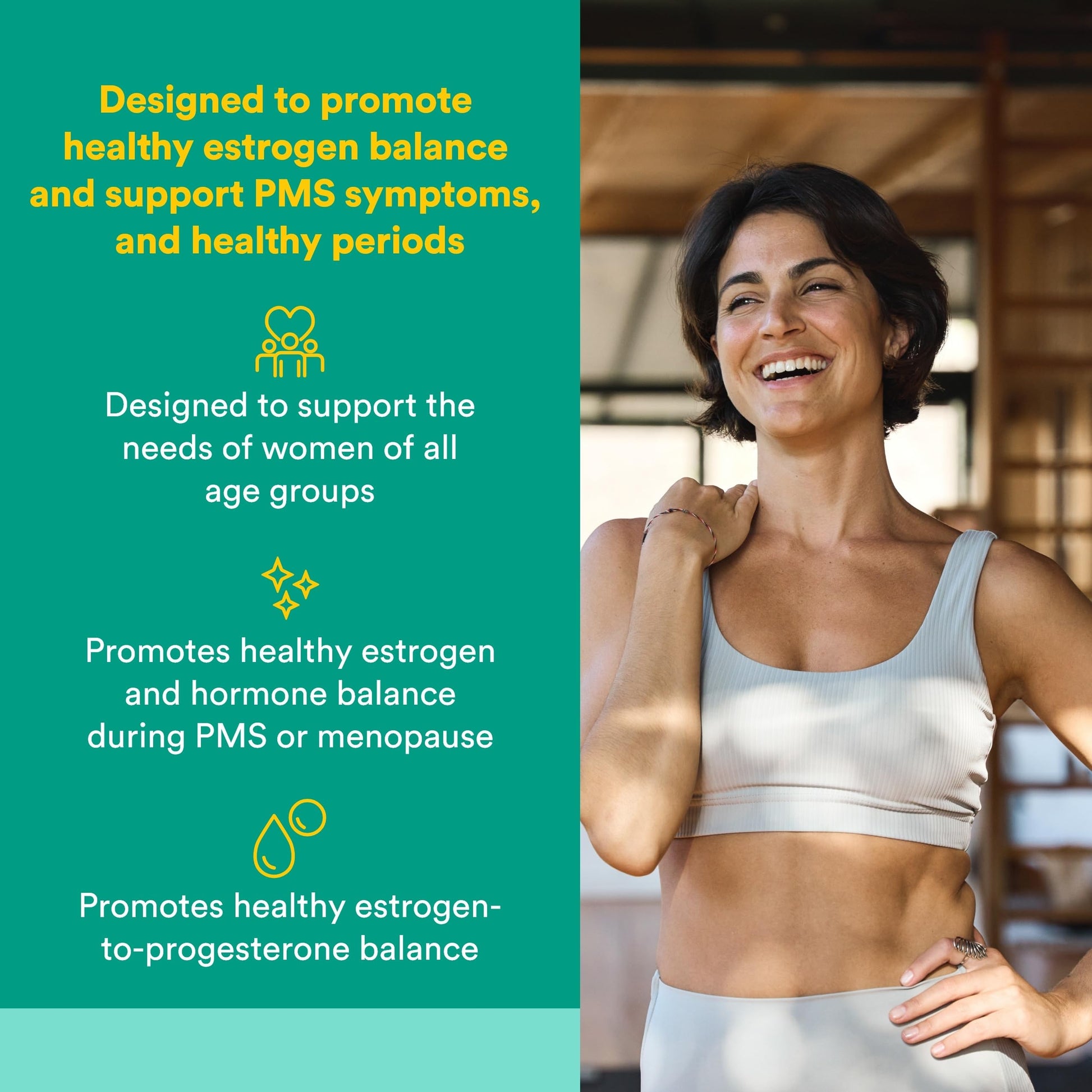 Natural Factors WomenSense EstroSense - Daily Hormonal Balance Support Supplement - Supports Healthy Menstration & Menopause - Non-GMO Natural Supplement - 120 Vegetarian Capsules (60 Servings) Natural Factors uk supplements