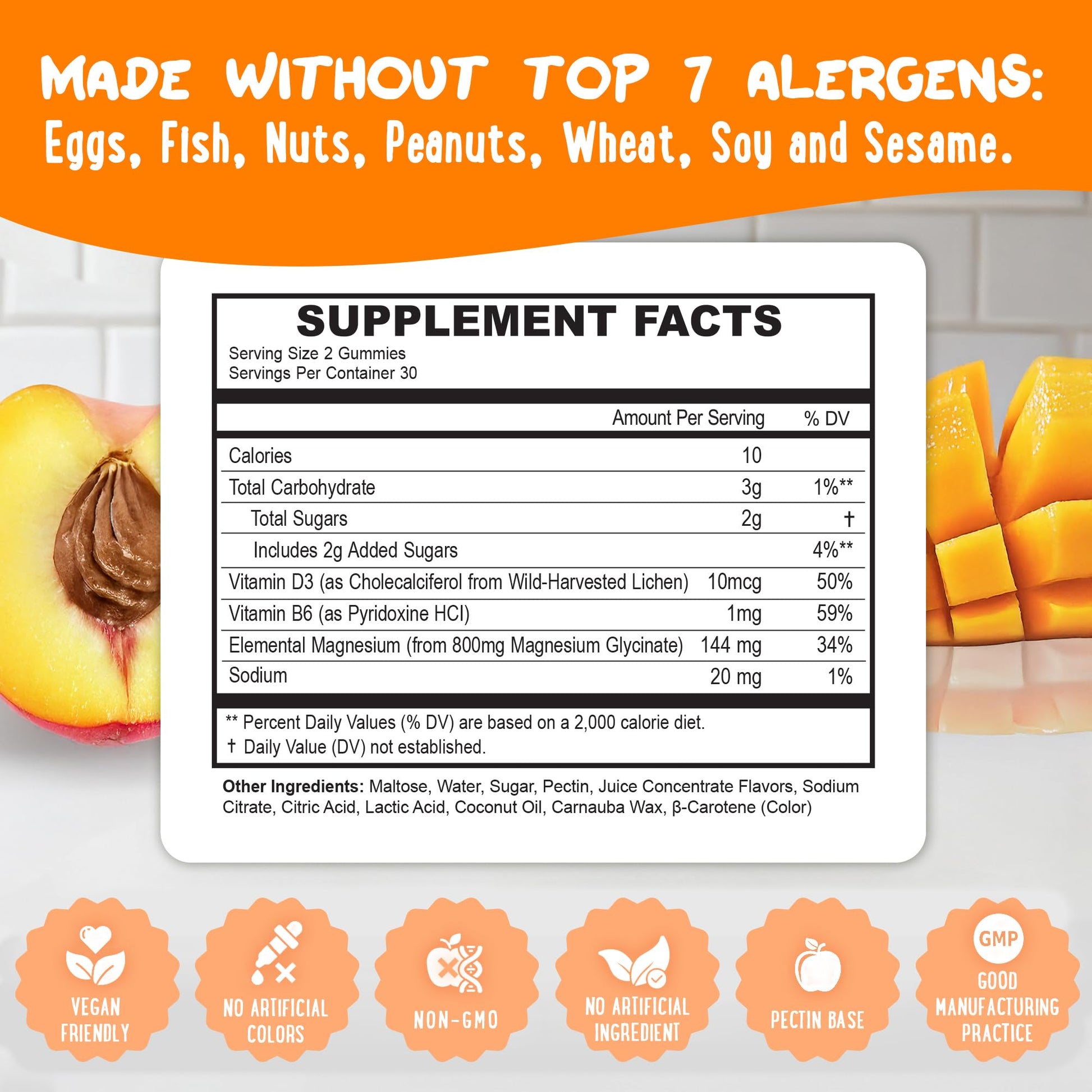 Center-Filled Magnesium Glycinate Gummies 400MG - High Absorption for Kids, Teens & Adults - Supplement for Sleep, Calm & Muscle Relaxation with B6 & D3 - Gluten Free & Vegan Friendly - 60 Count OH MY CHEWY uk supplements