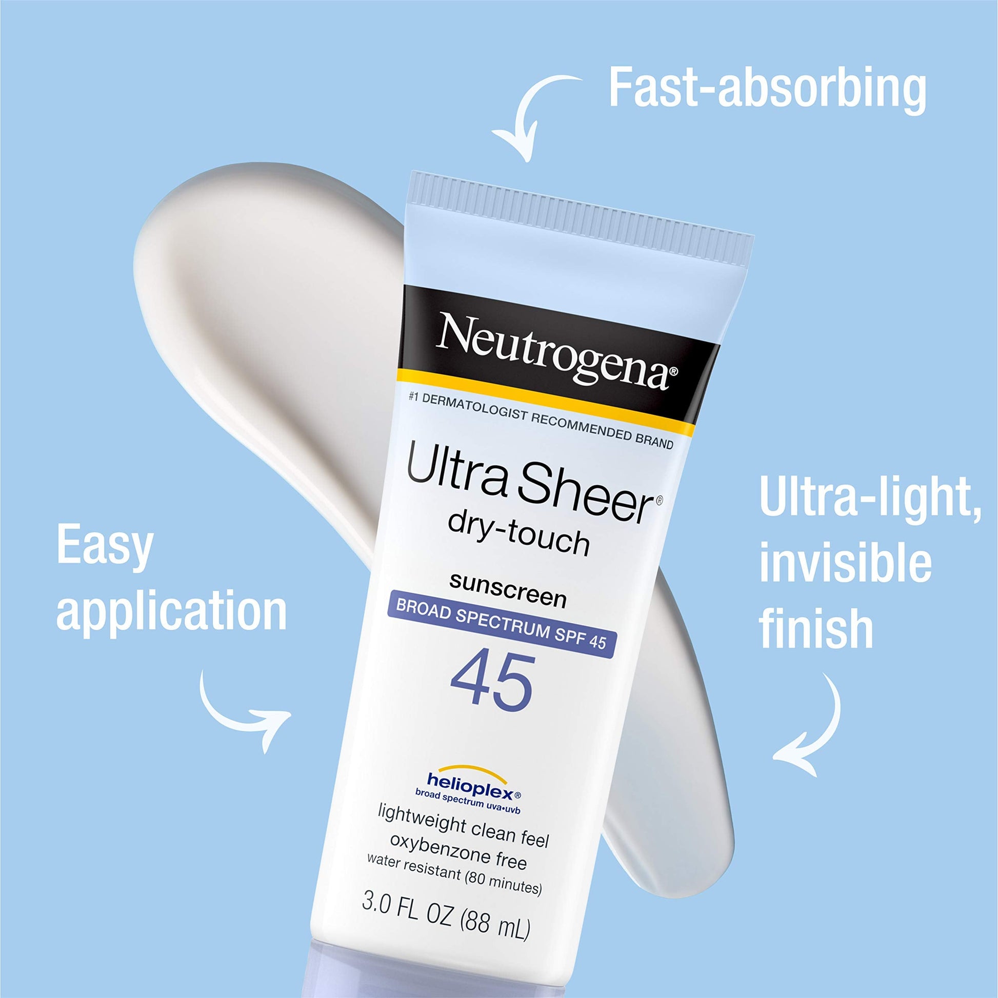 Neutrogena Ultra Sheer Dry-Touch Water Resistant and Non-Greasy Sunscreen Neutrogena uk supplements
