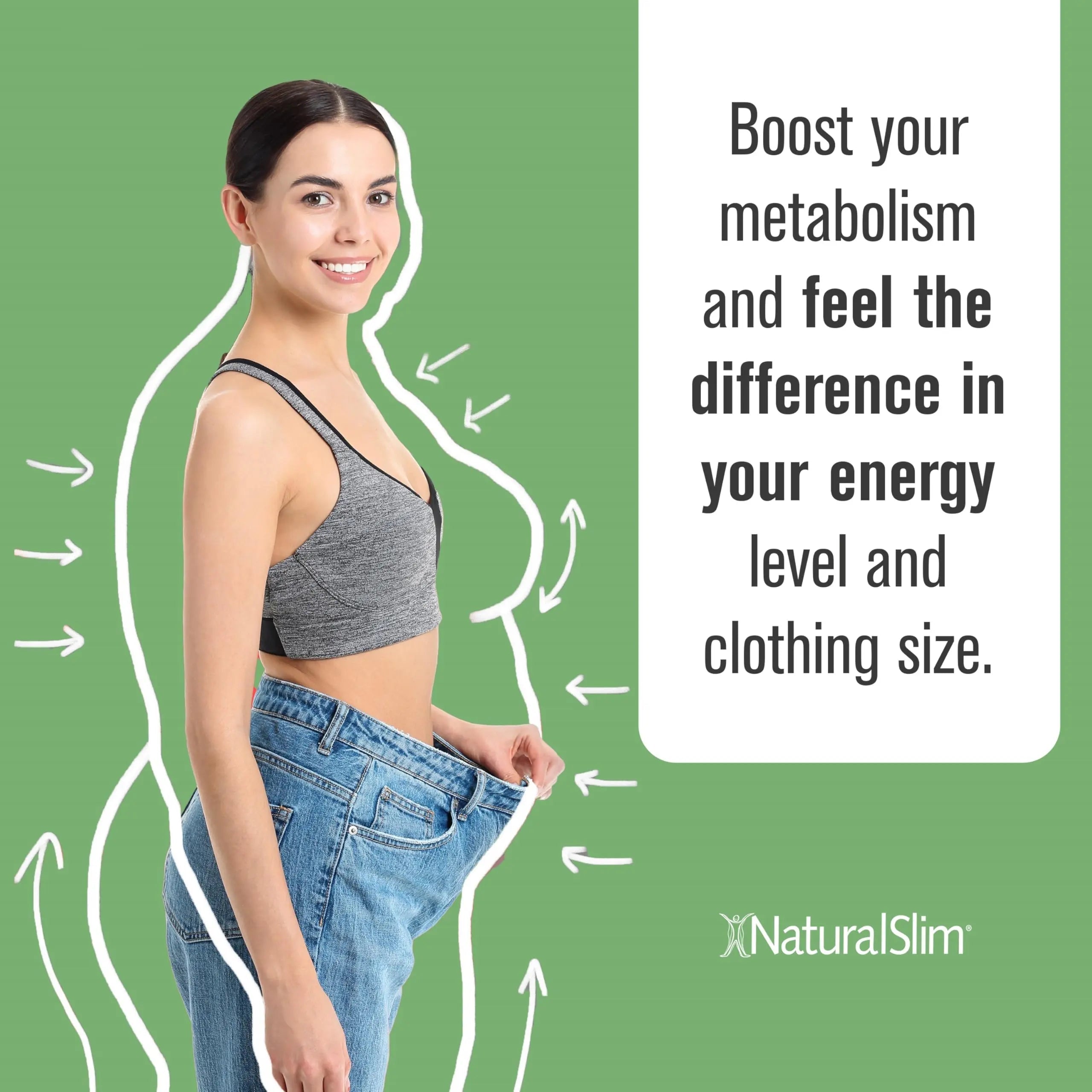 NaturalSlim Metabolic Vitamins - Combination of High Potency Multivitamins, Minerals, B Complex, Msm, & Digestive Formula Supplements NaturalSlim uk supplements
