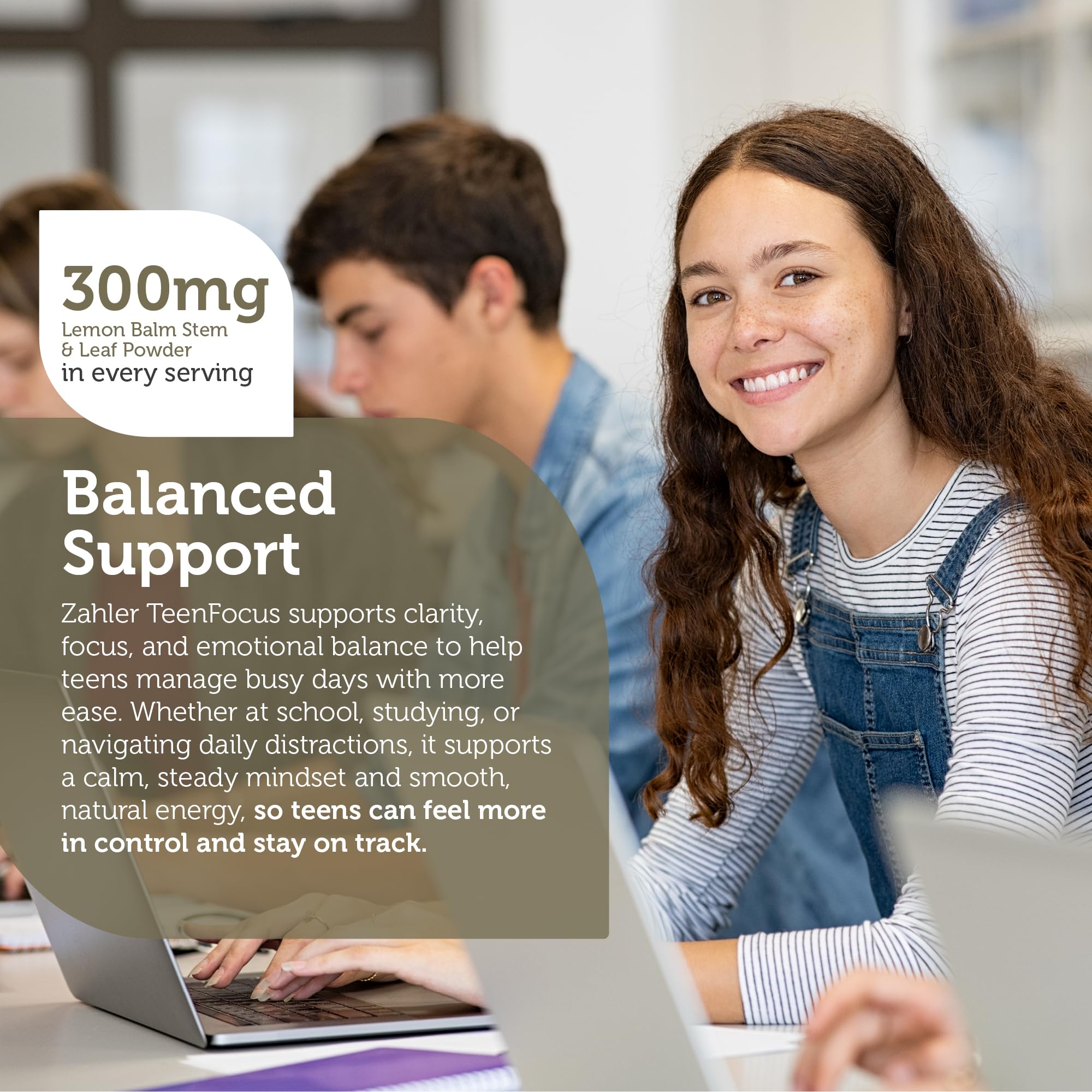 Zahler TeenFocus, Advanced Formula for Improved Focus & Concentration, Certified Kosher, 90 Capsules Zahler uk supplements